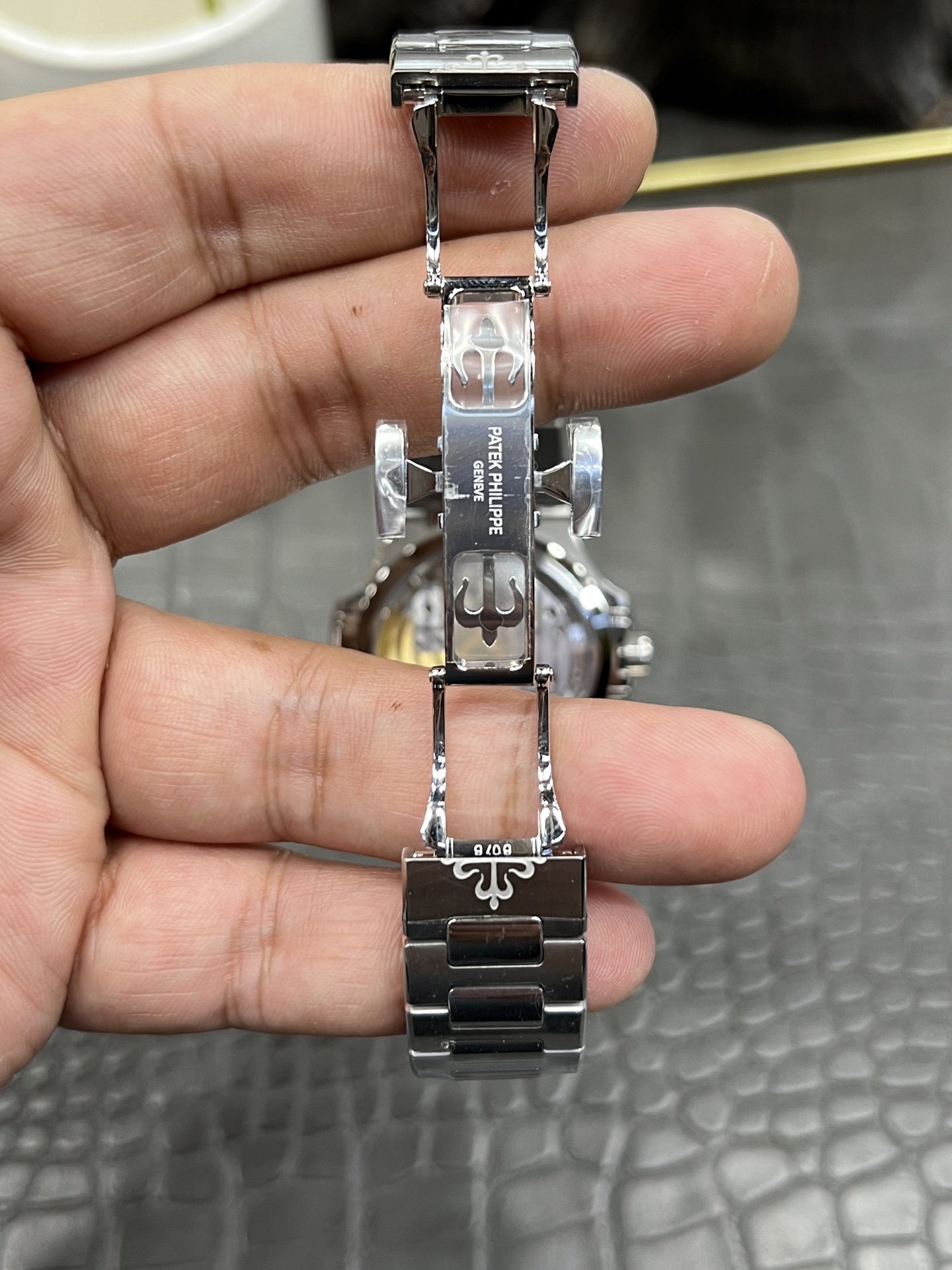 파텍필립 노틸러스 7118 자동 여성용 3 K 공장 레플리카 43965 Patek Philippe 이미지 8