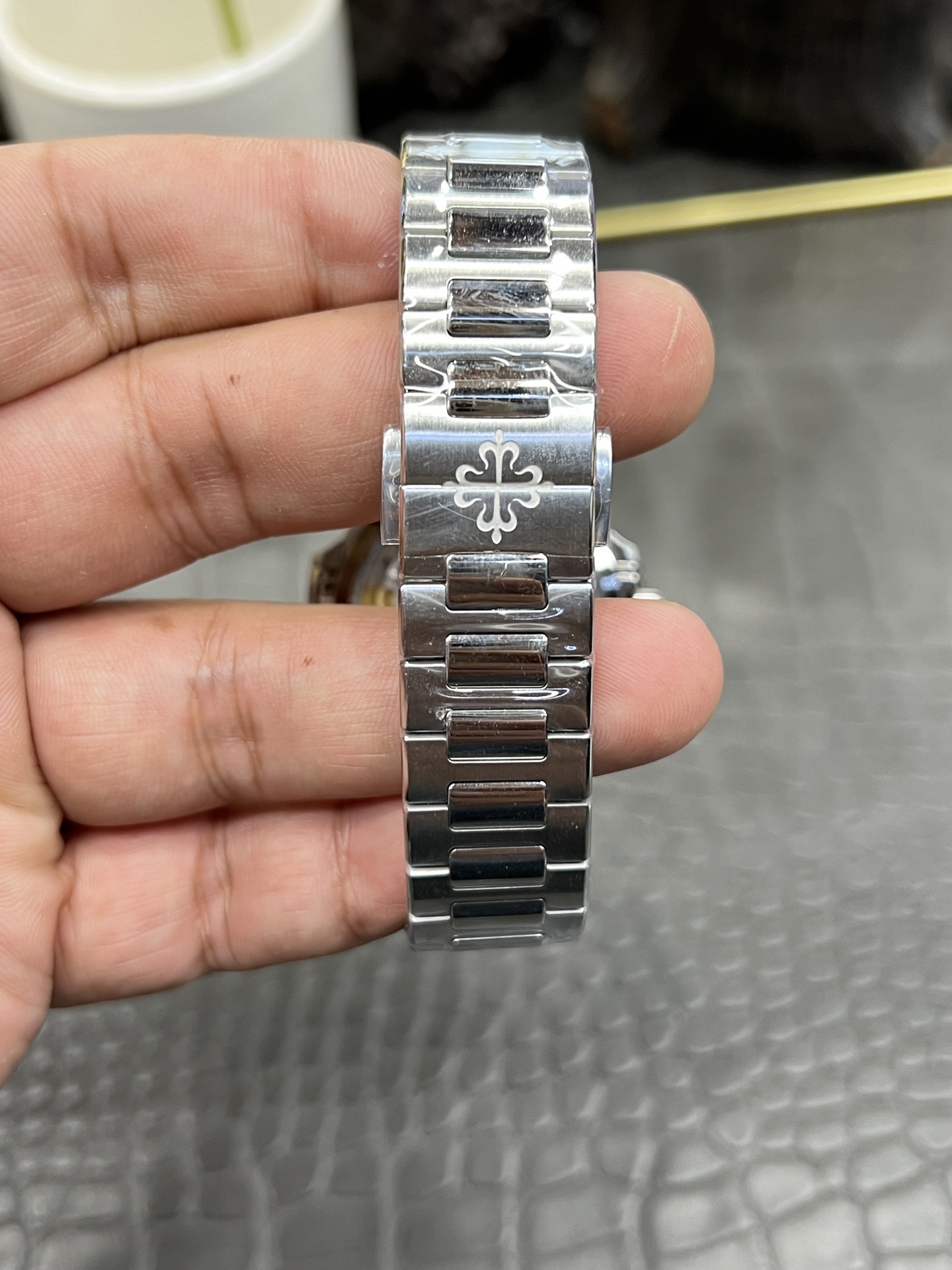 파텍필립 노틸러스 7118 자동 여성용 3 K 공장 레플리카 43965 Patek Philippe 이미지 9