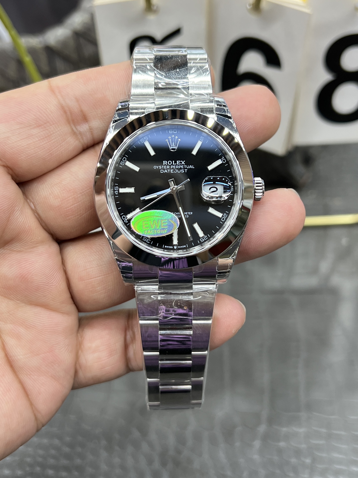 롤렉스 데이트저스트 41mm 3235 무브먼트 레플리카 43049