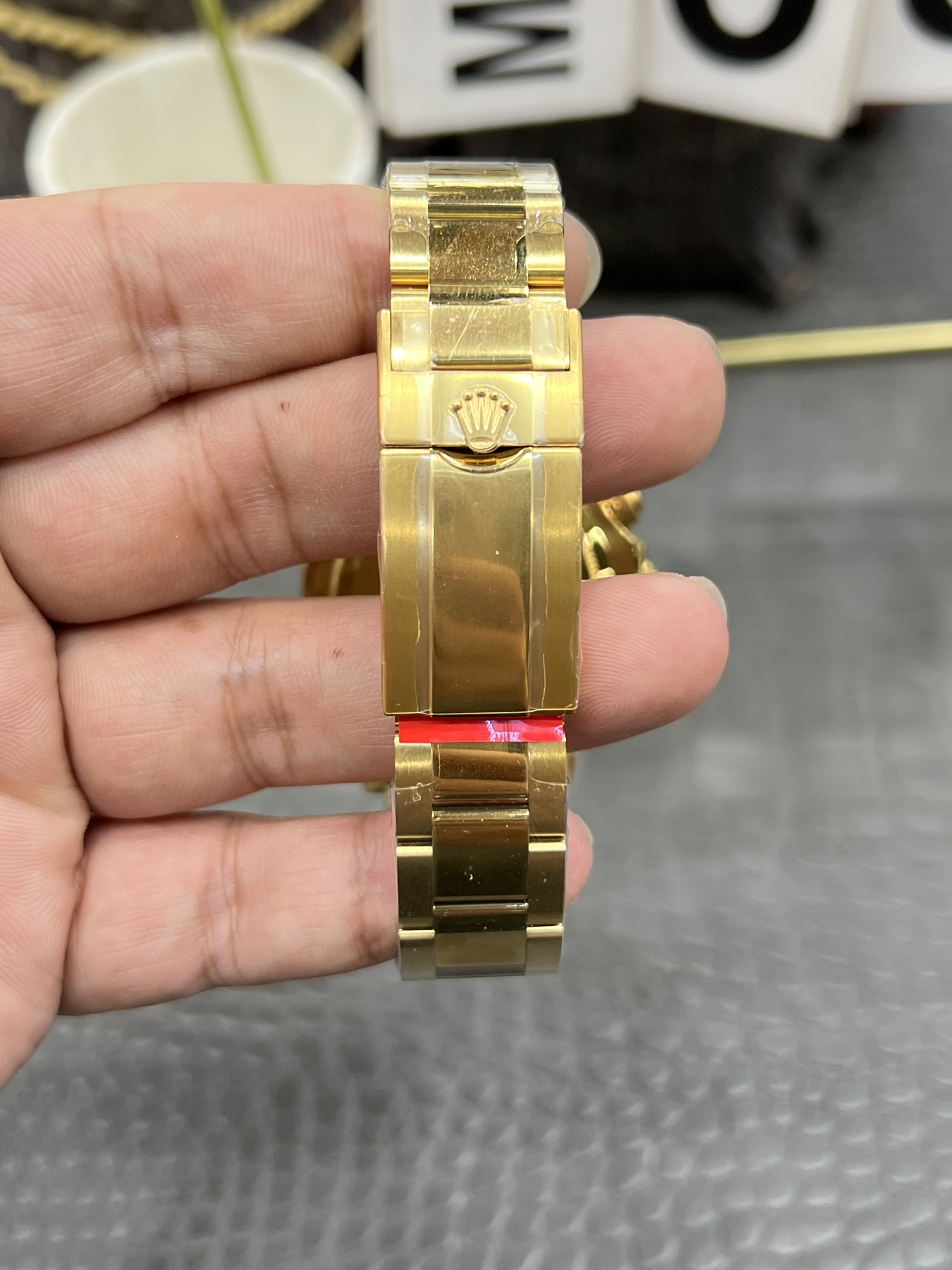 Cvs劳力士迪通拿新款/40mm绿金迪/搭载丹东4801改4131双T全自动计时码机械