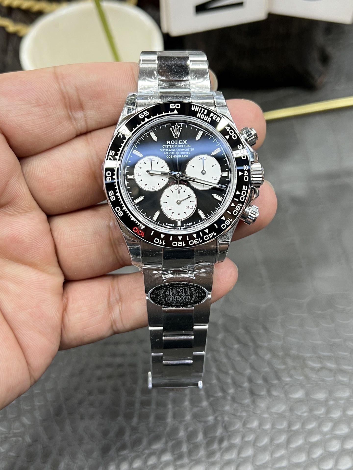 롤렉스 데이토나 40mm CVS공장 VS공장 4131 무브먼트 레플리카 43052