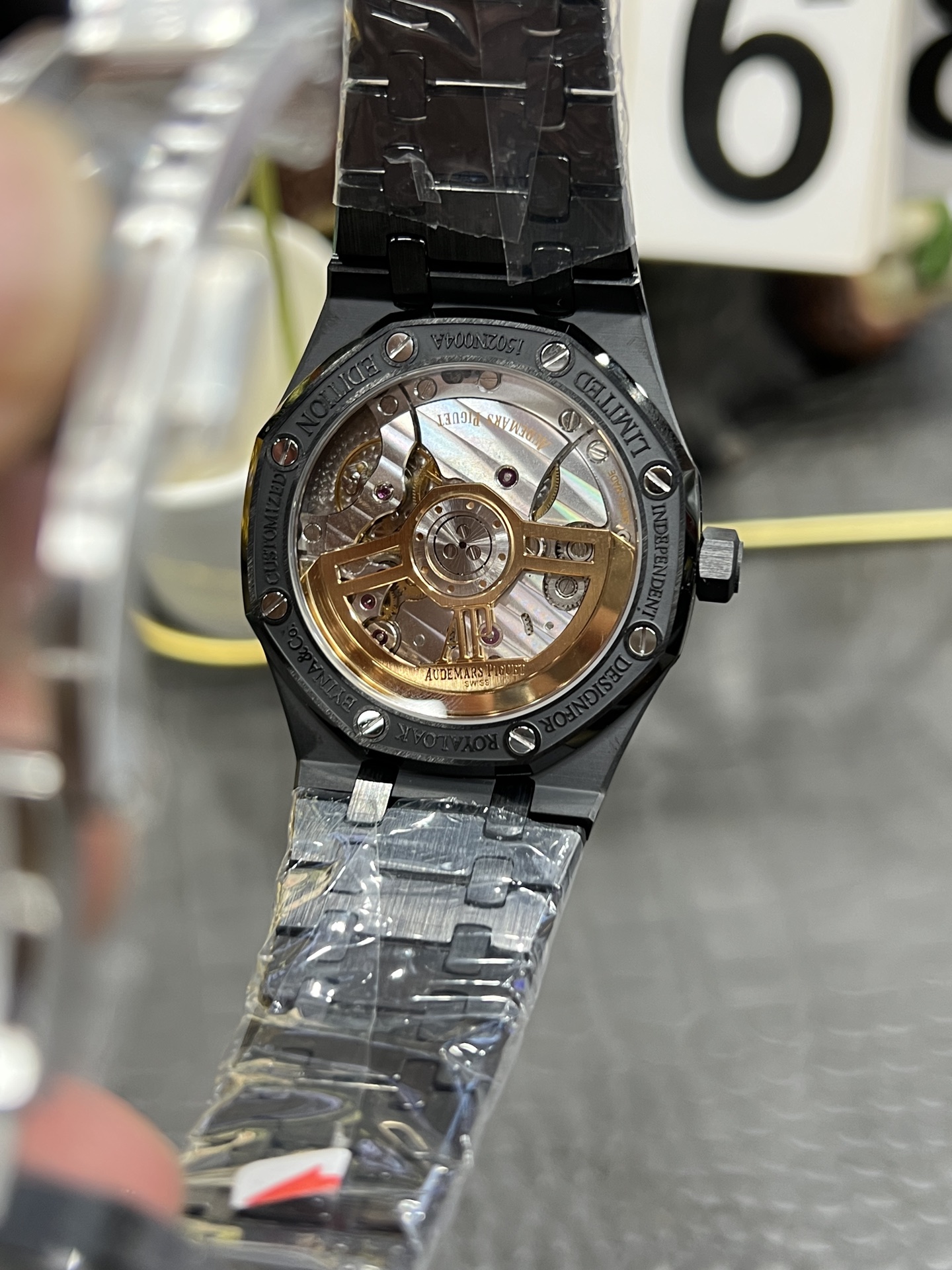 Audemars Piguet Royal Oak 15500 Black Ceramic Automatic Watch - 41mm 7 i1751130383171 5250 0 6