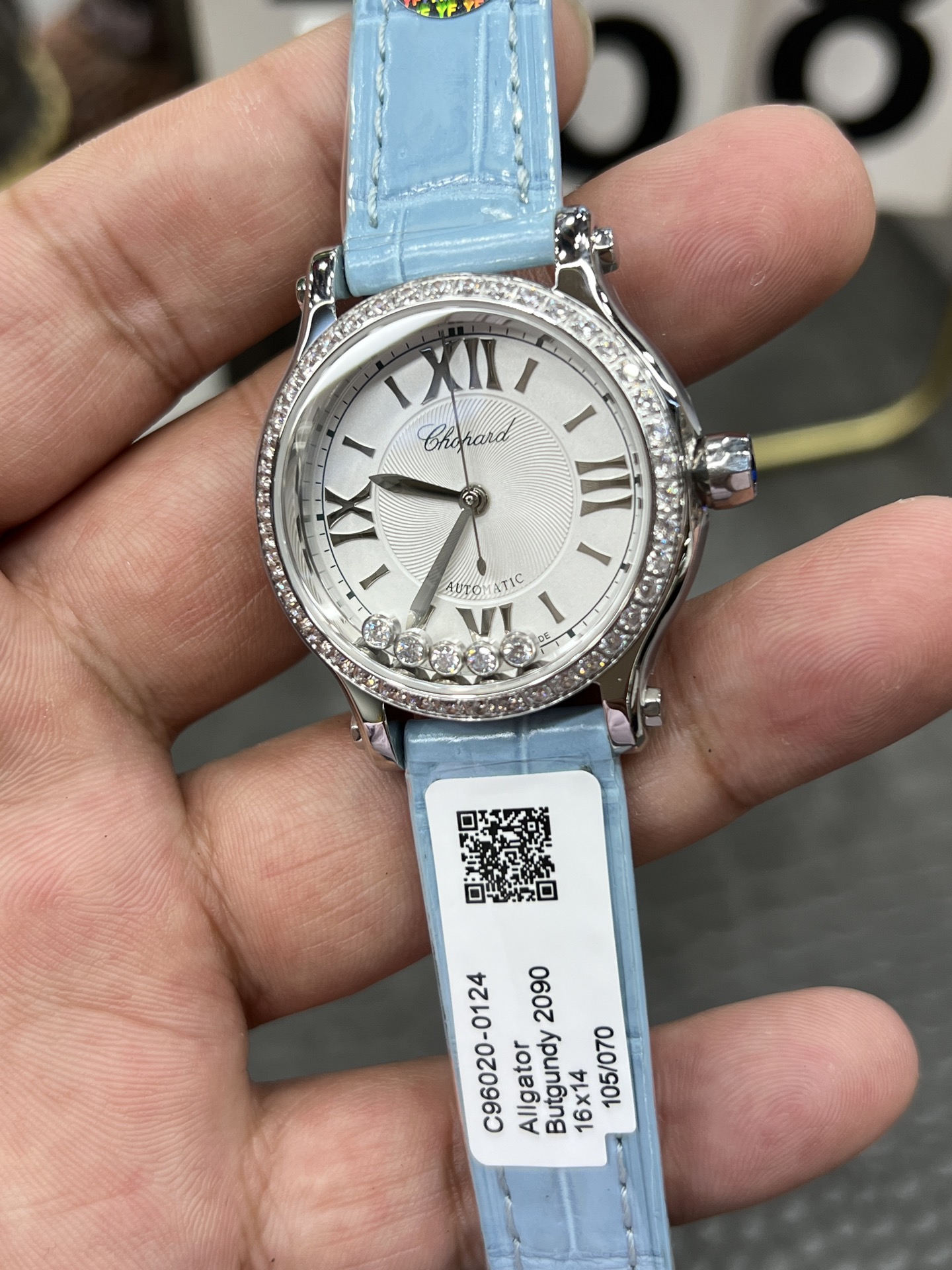 쇼파드 해피 다이아몬드 YF 공장 시걸 2892 오토매틱 여성 시계 레플리카 45065 Chopard 이미지 5