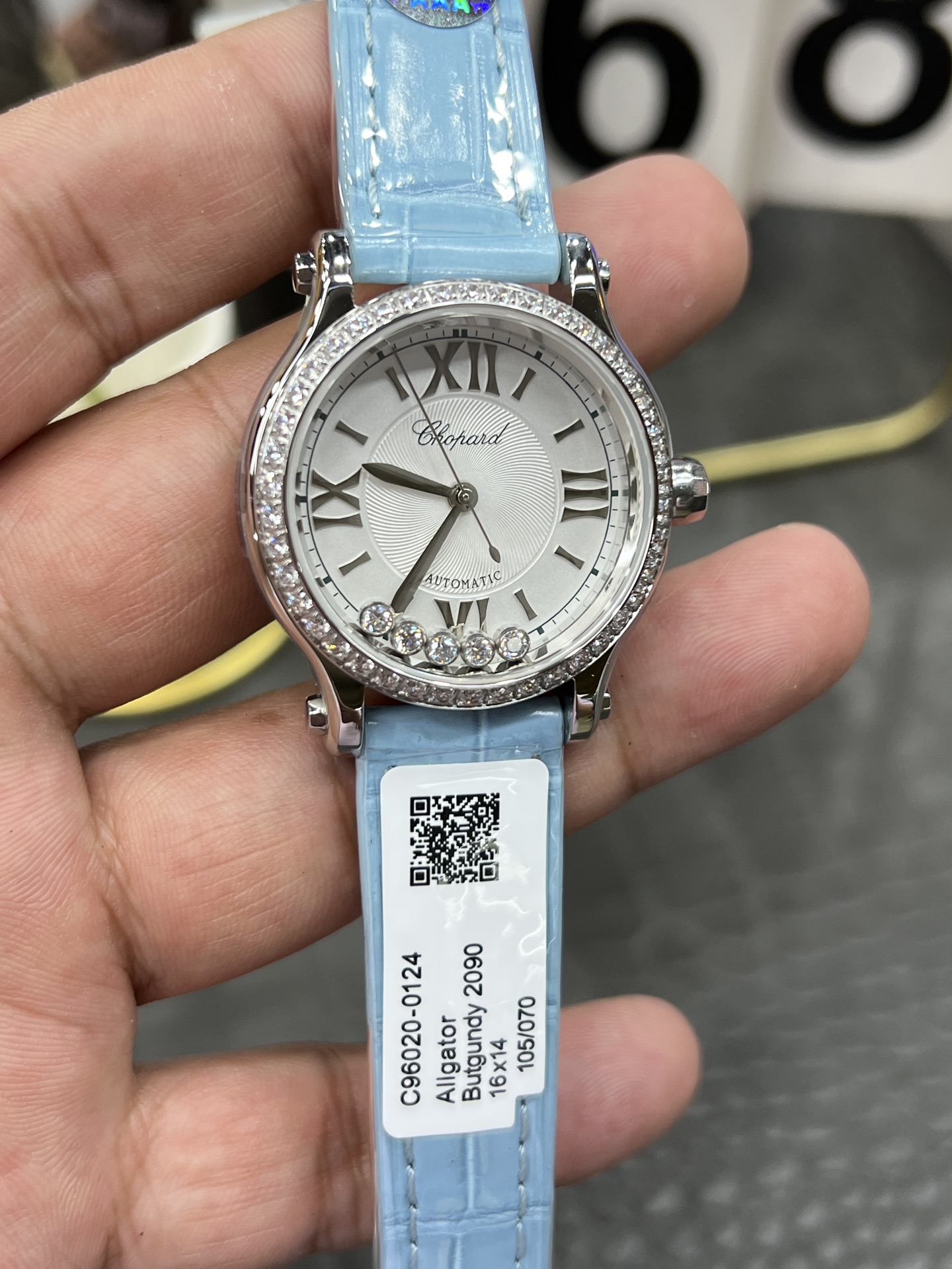 쇼파드 해피 다이아몬드 YF 공장 시걸 2892 오토매틱 여성 시계 레플리카 45065 Chopard 이미지 4