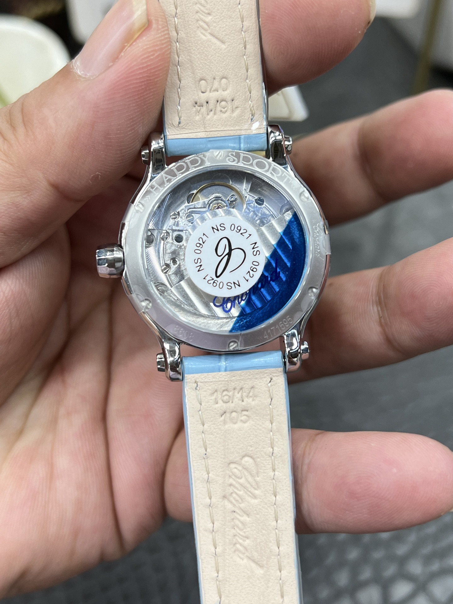 쇼파드 해피 다이아몬드 YF 공장 시걸 2892 오토매틱 여성 시계 레플리카 45065 Chopard 이미지 7