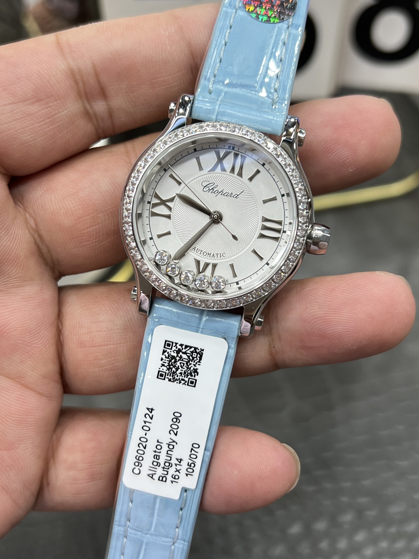 쇼파드 해피 다이아몬드 YF 공장 시걸 2892 오토매틱 여성 시계 레플리카 45065 Chopard 이미지 3