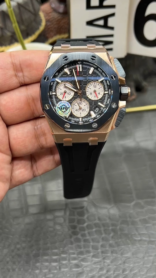 AP Royal Oak Offshore 26420 Series Automatic Men's Watch, 42mm Steel Case