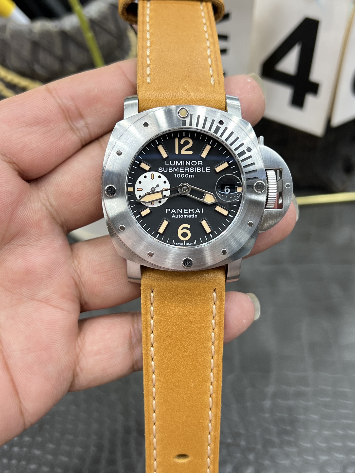 파네라이 PAM064 44mm 자동 VVS 공장 레플리카 43755
