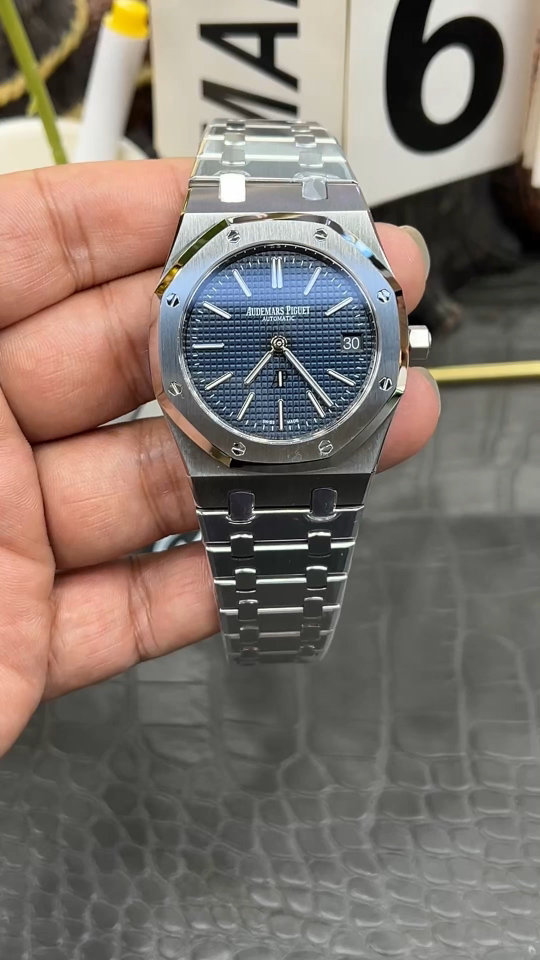 Audemars Piguet Royal Oak 39mm Blue Dial Automatic Men's Watch
