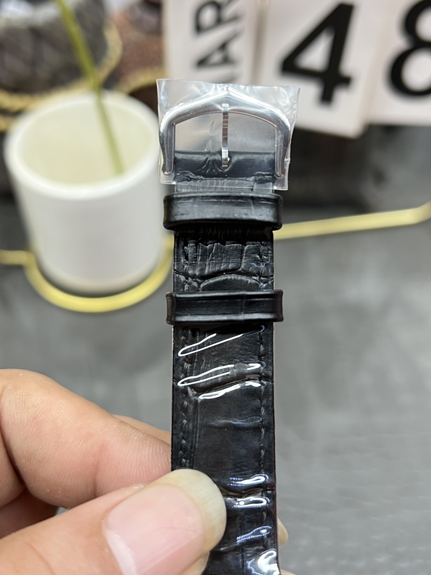 까르띠에 산토스 AF공장 론다 쿼츠 무브먼트 미디움 레플리카 42578 Cartier 상세 이미지 8