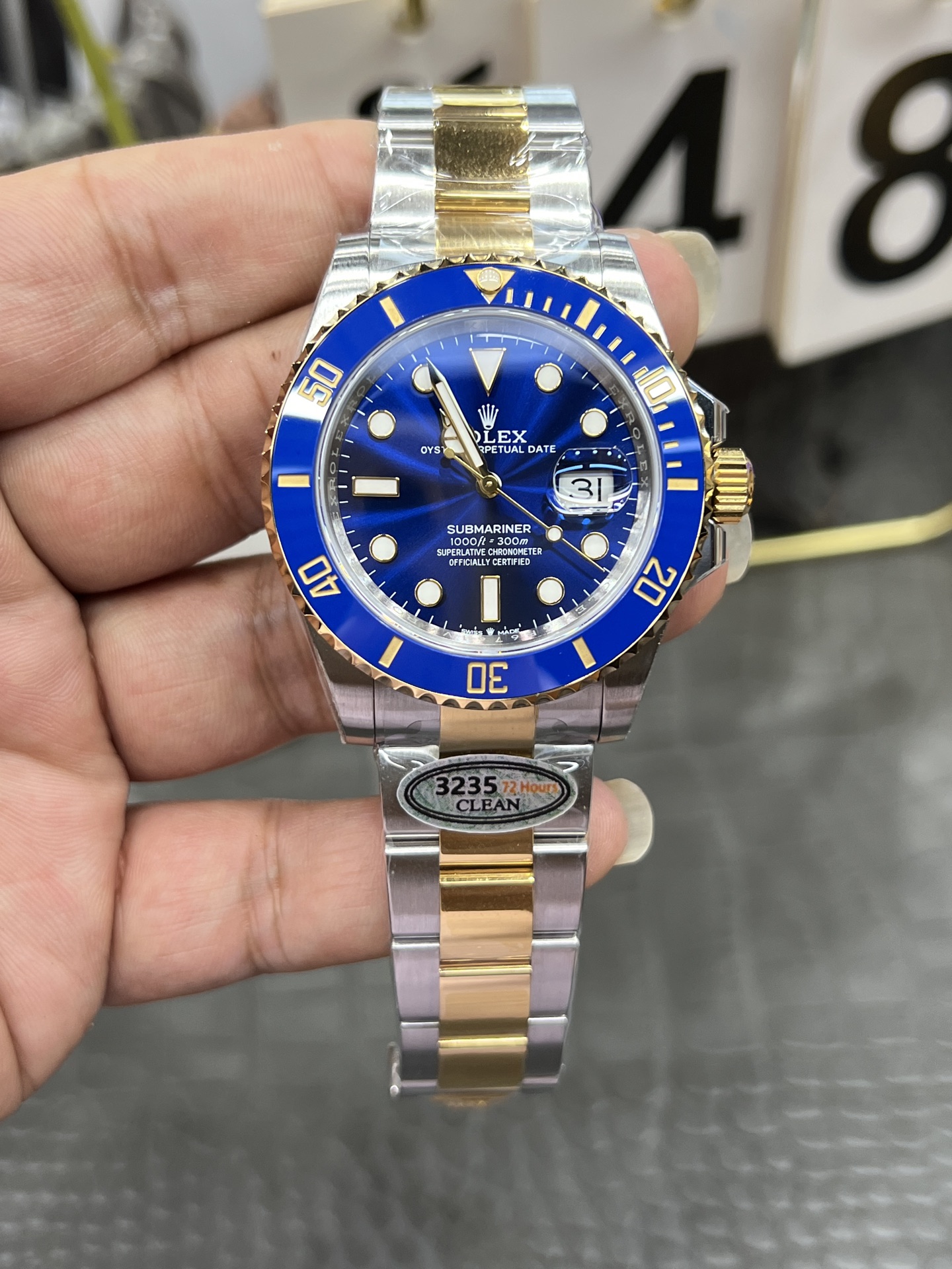 롤렉스 서브마리너 41mm CVS공장 VS공장 3235 무브먼트 레플리카 43060
