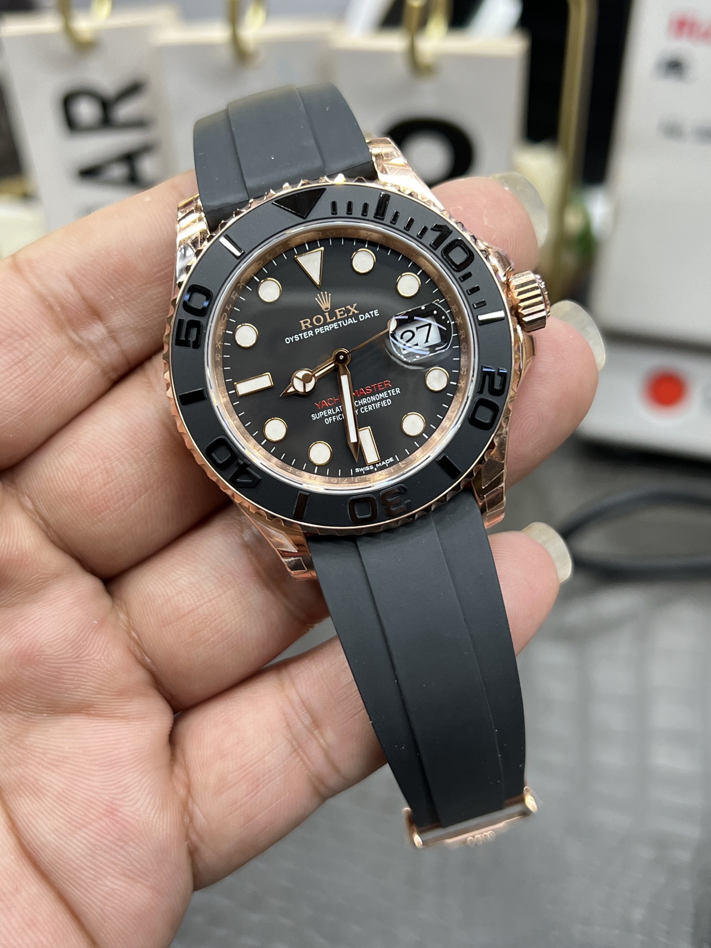롤렉스 요트마스터 40MM3135 무브먼트 레플리카 43061 Rolex 상세 이미지 2