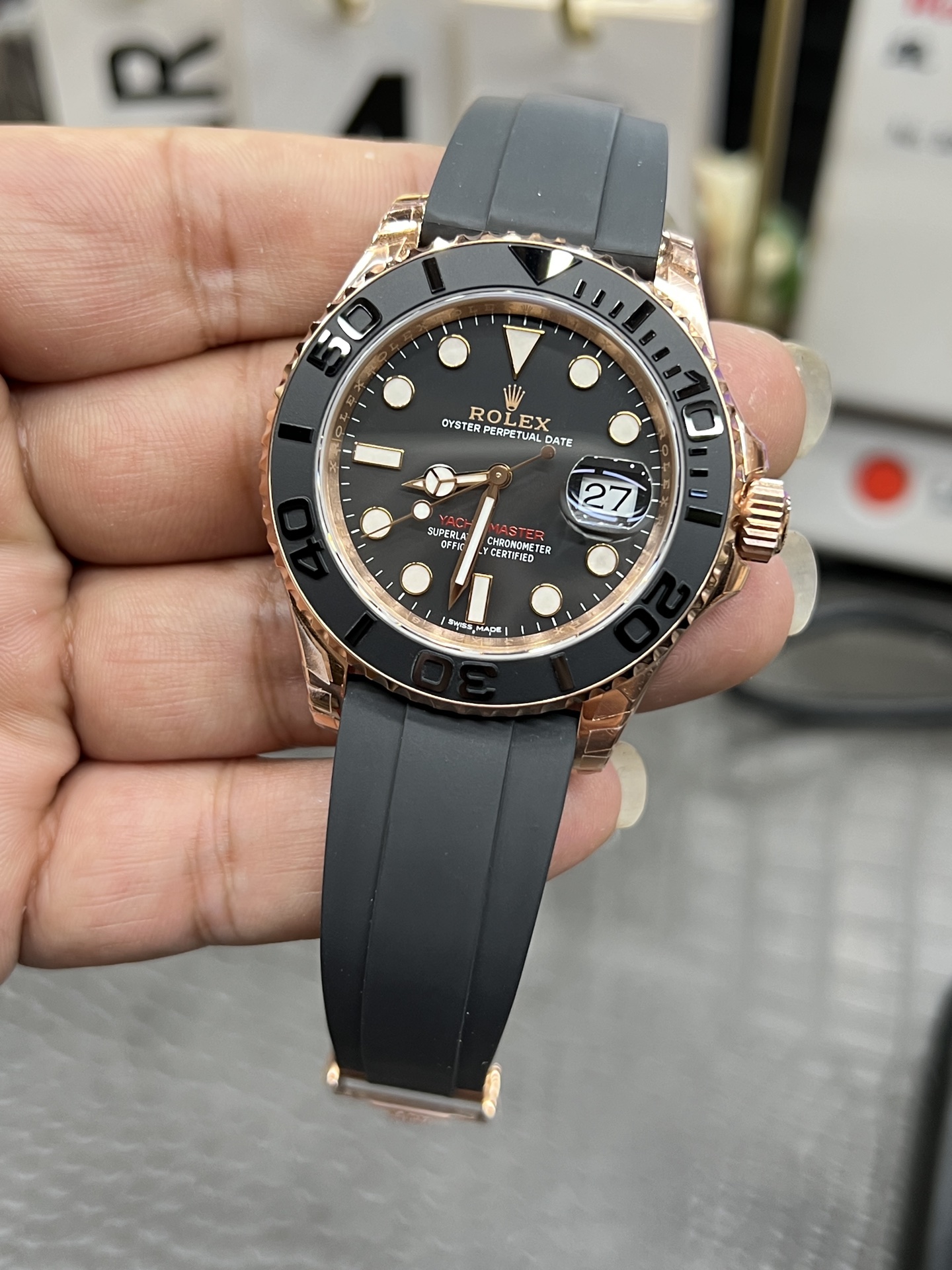 롤렉스 요트마스터 40MM3135 무브먼트 레플리카 43061 Rolex 상세 이미지 3