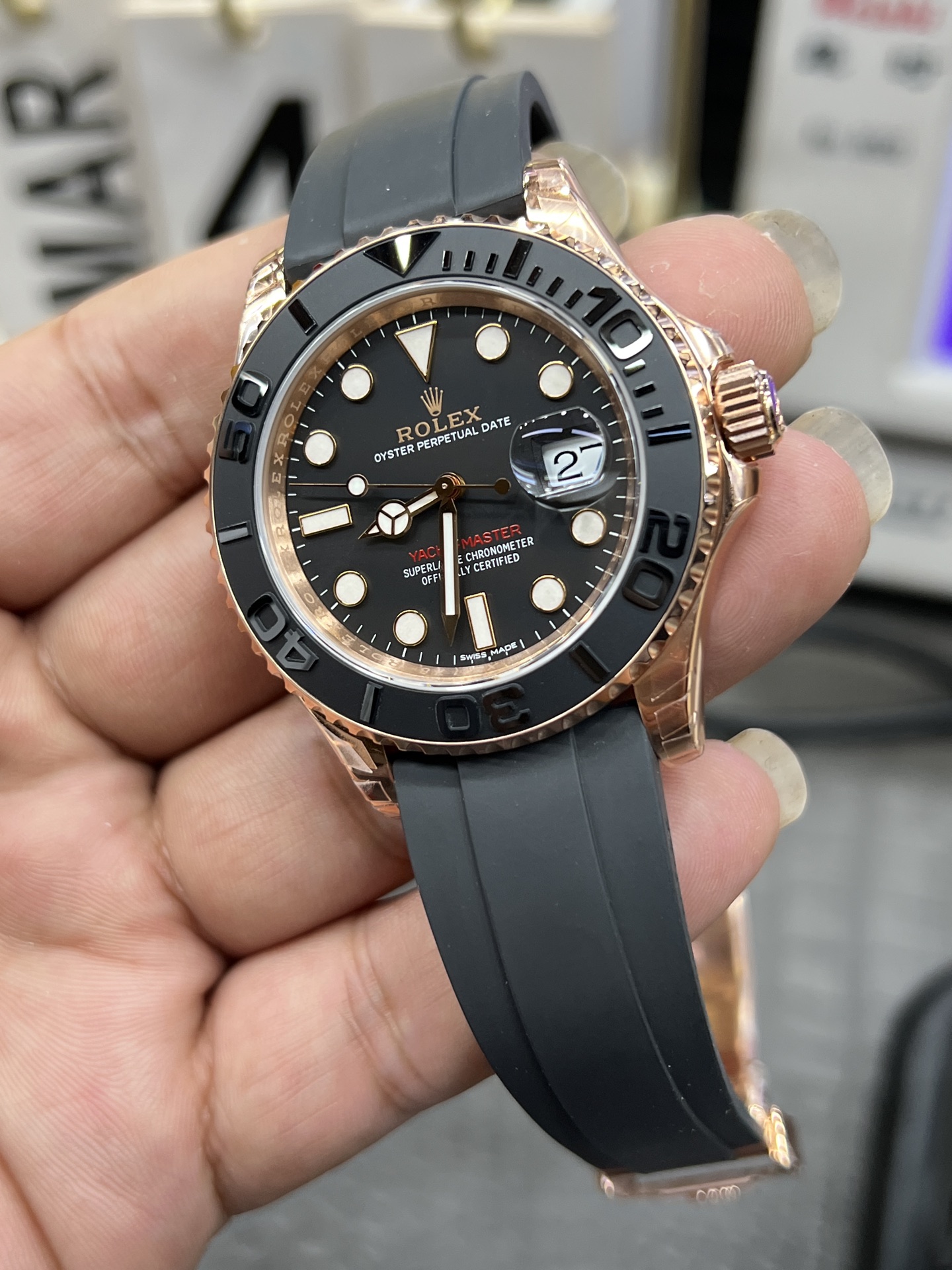 롤렉스 요트마스터 40MM3135 무브먼트 레플리카 43061 Rolex 상세 이미지 5
