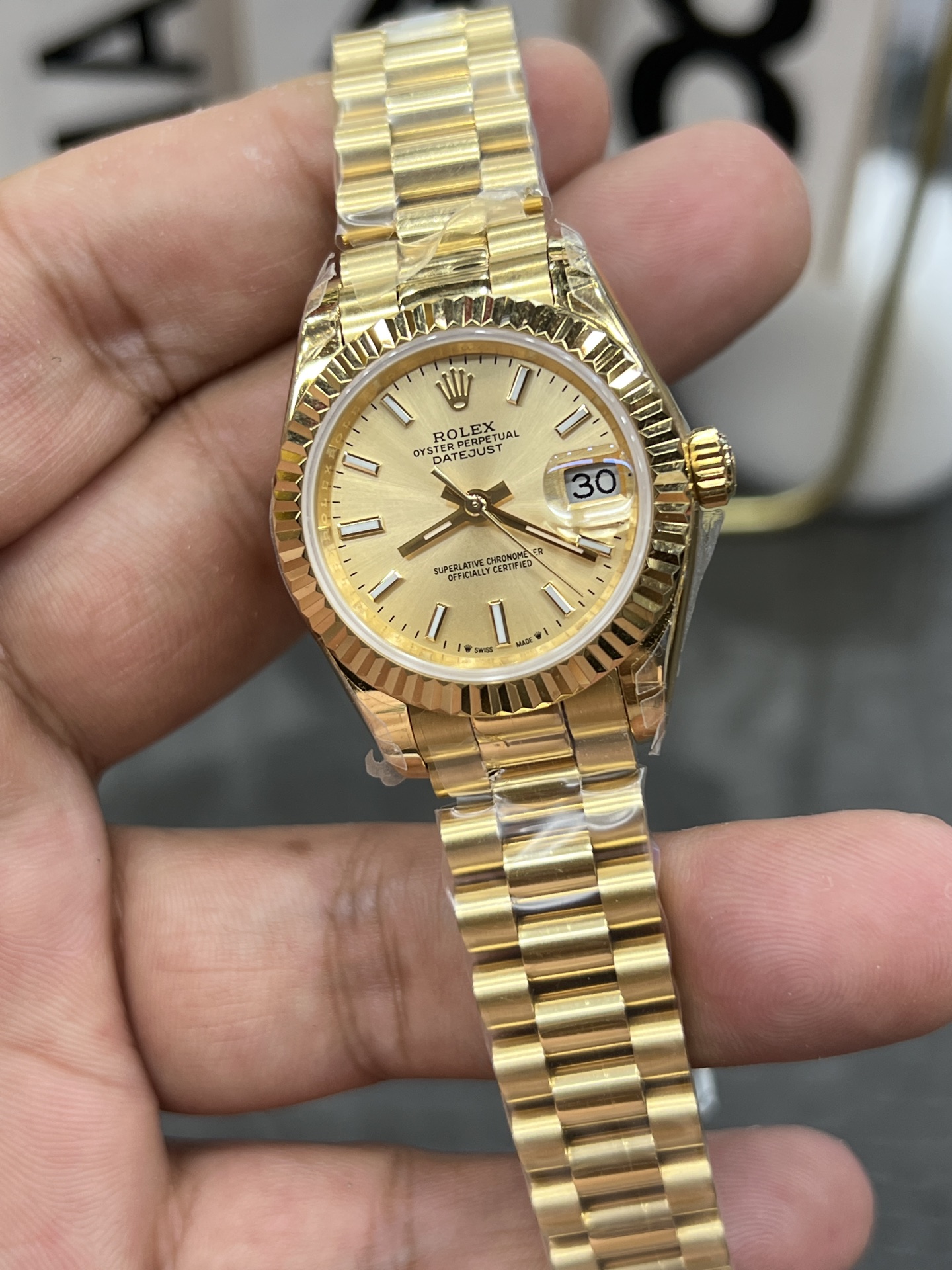 롤렉스 데이트저스트 28MM2236 무브먼트 레플리카 43062 Rolex 상세 이미지 5