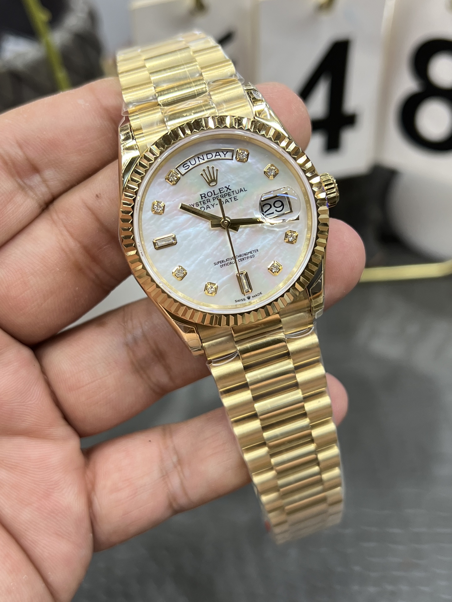롤렉스 데이데이트 자동시계 상세 이미지 2