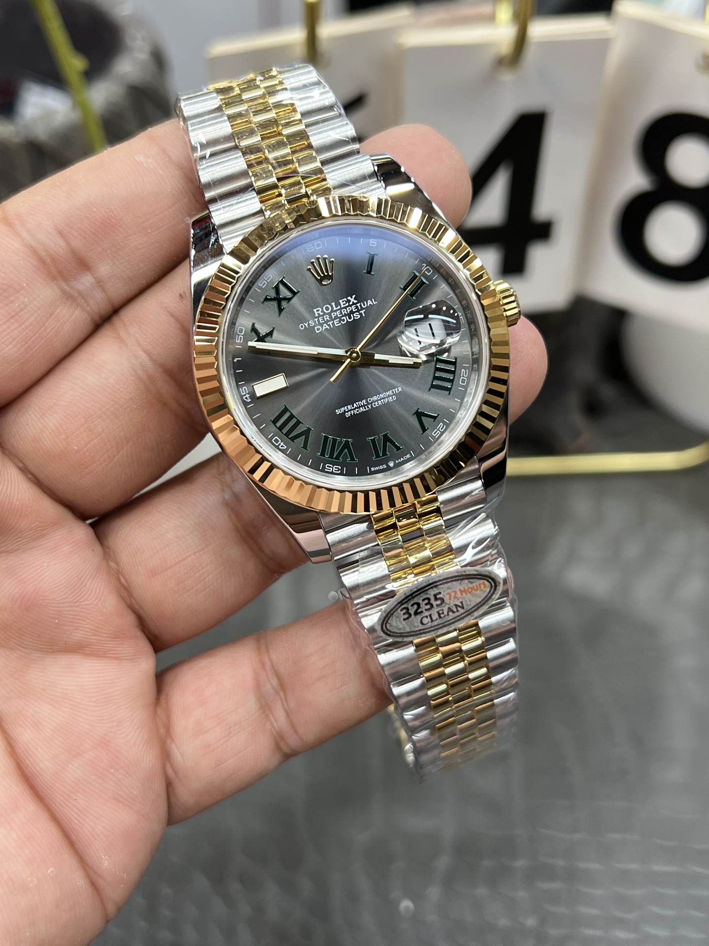 롤렉스 데이트저스트 CVS공장 VS공장 3235 무브먼트 레플리카 43064 Rolex 상세 이미지 2