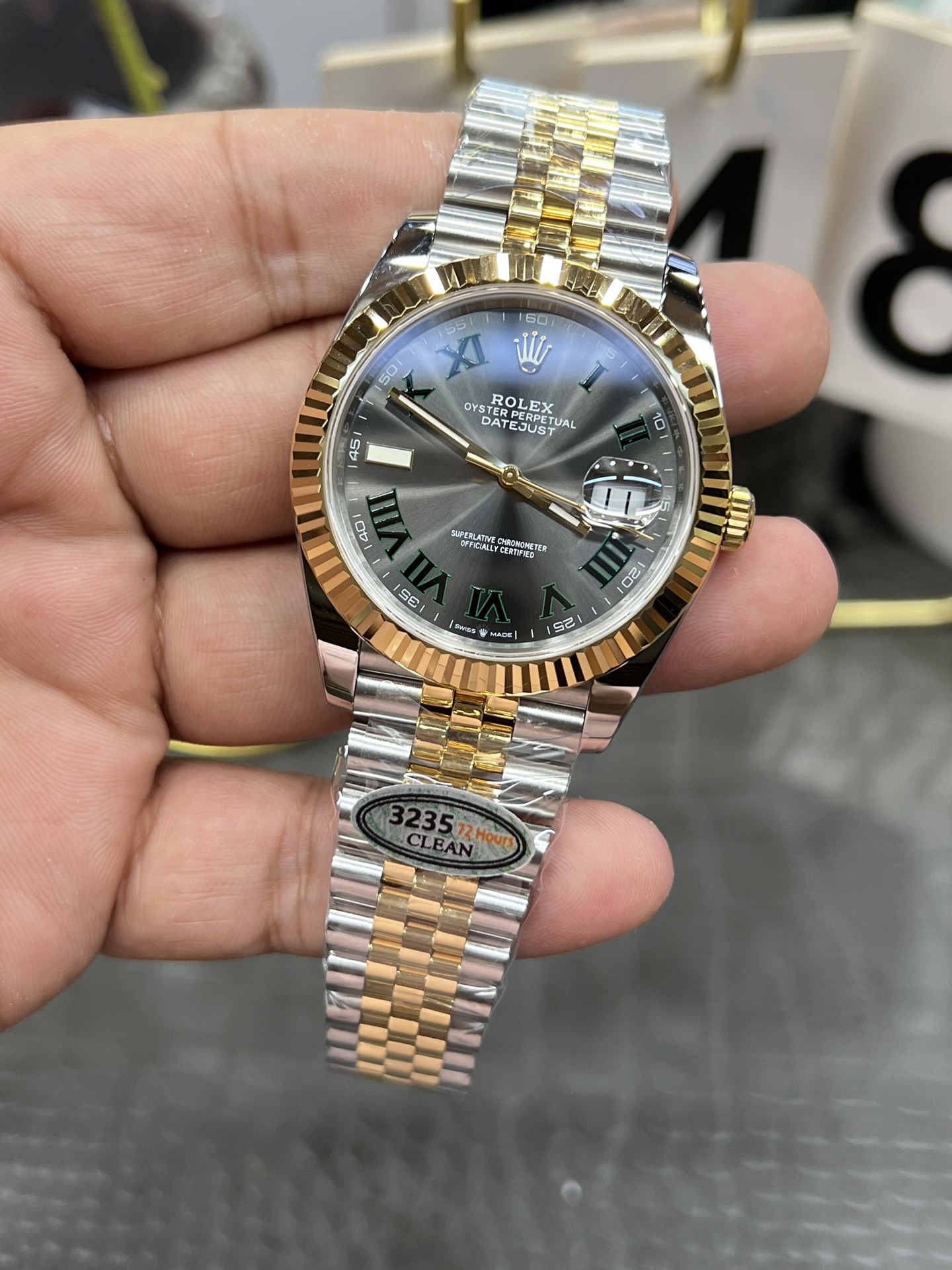 롤렉스 데이트저스트 CVS공장 VS공장 3235 무브먼트 레플리카 43064 Rolex 상세 이미지 3