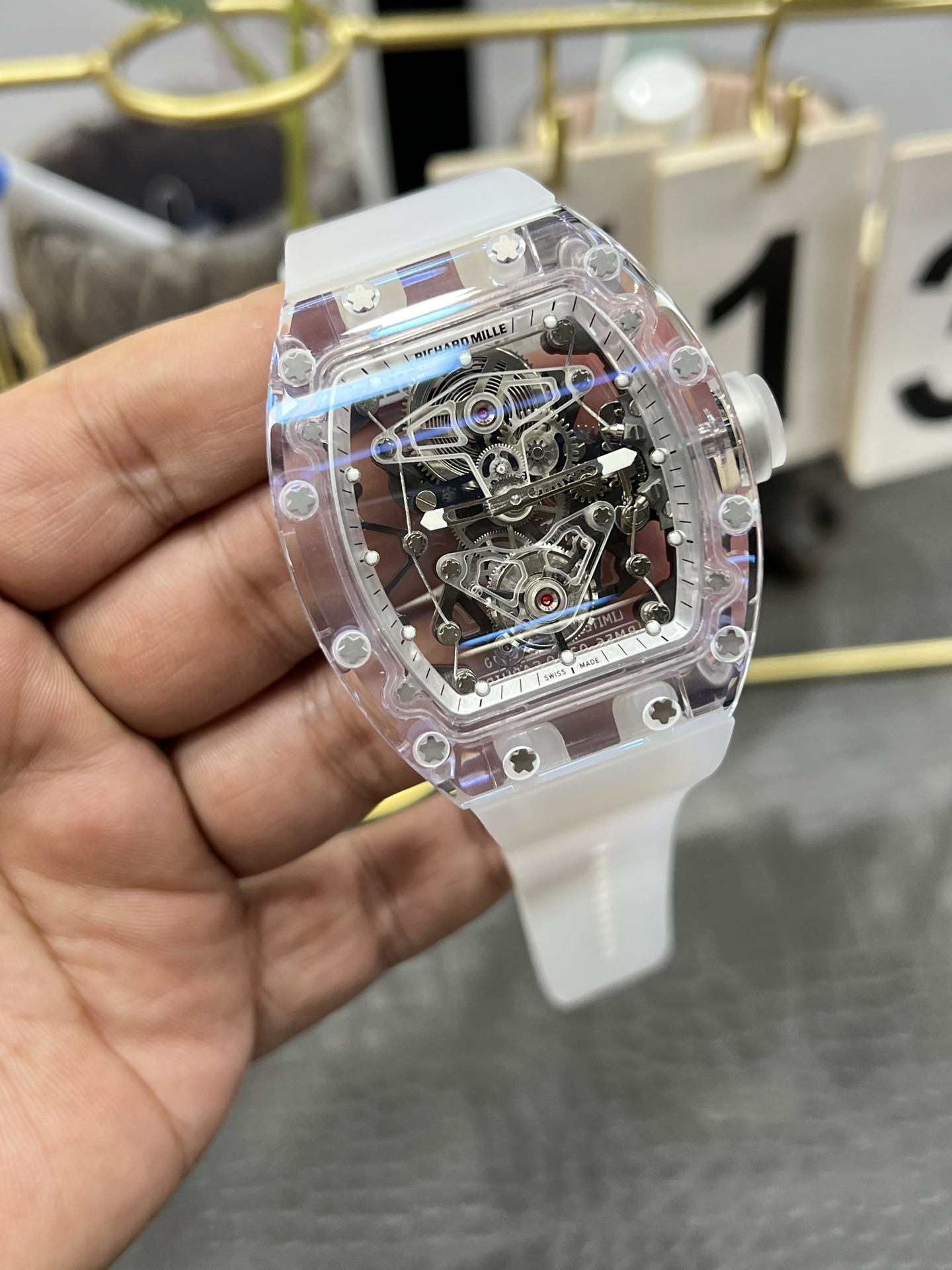 리차드밀 RM 56-02 리미티드 에디션 투르비용 남성 시계 레플리카 44849 Richard Mille 이미지 2