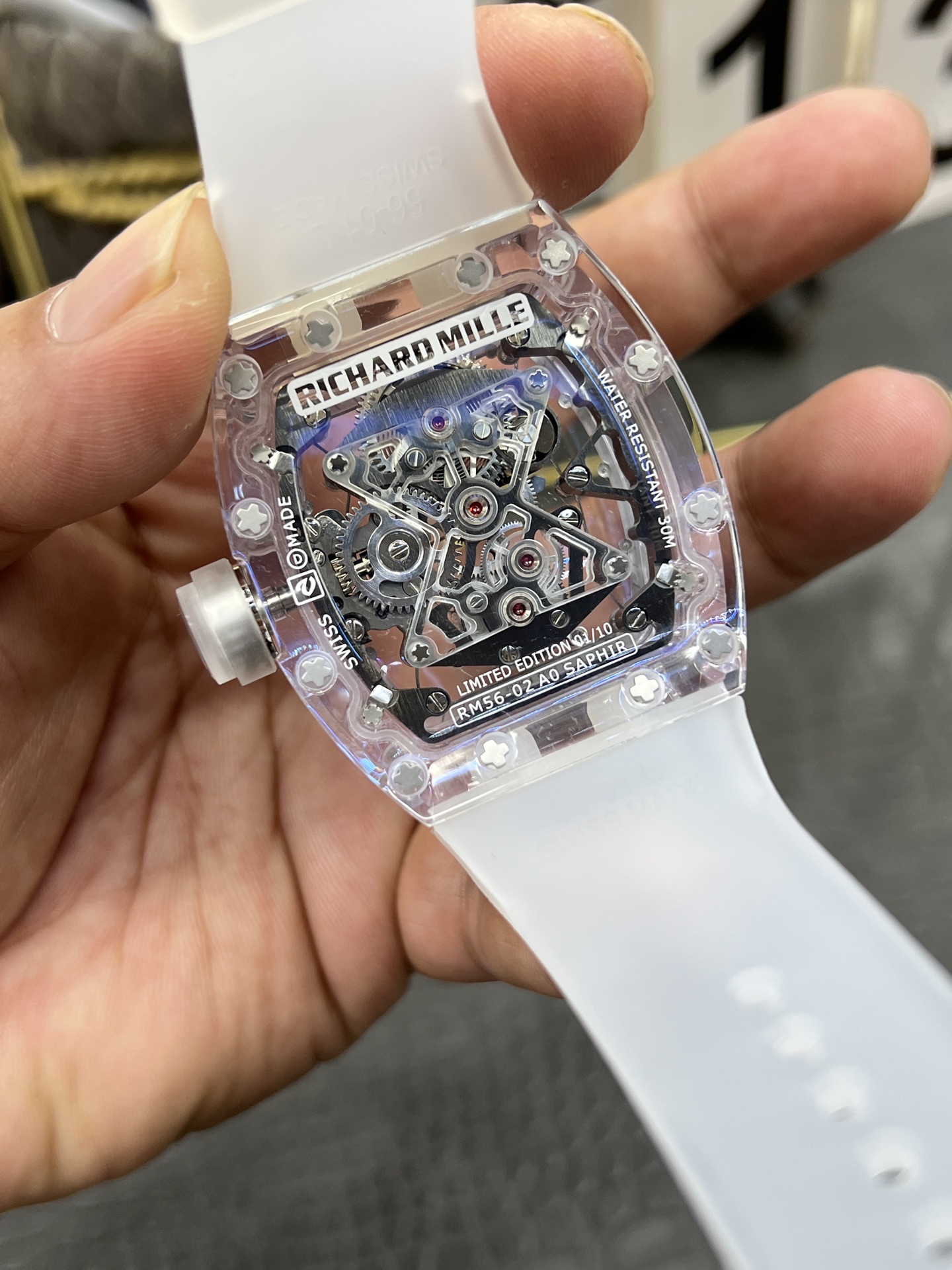 리차드밀 RM 56-02 리미티드 에디션 투르비용 남성 시계 레플리카 44849 Richard Mille 이미지 7