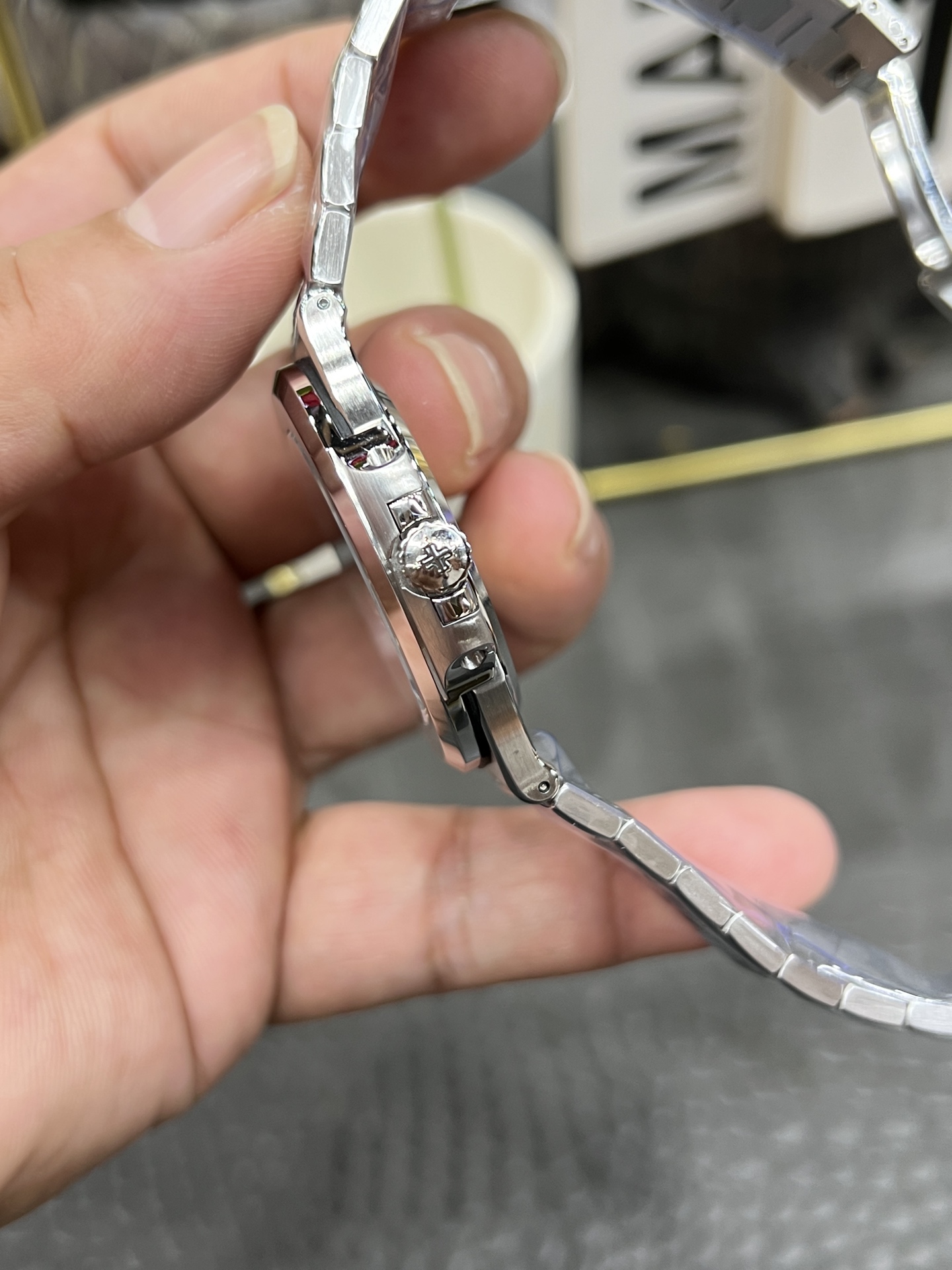 파텍필립 노틸러스 5711 다이아 자동 레플리카 43969 Patek Philippe 이미지 7