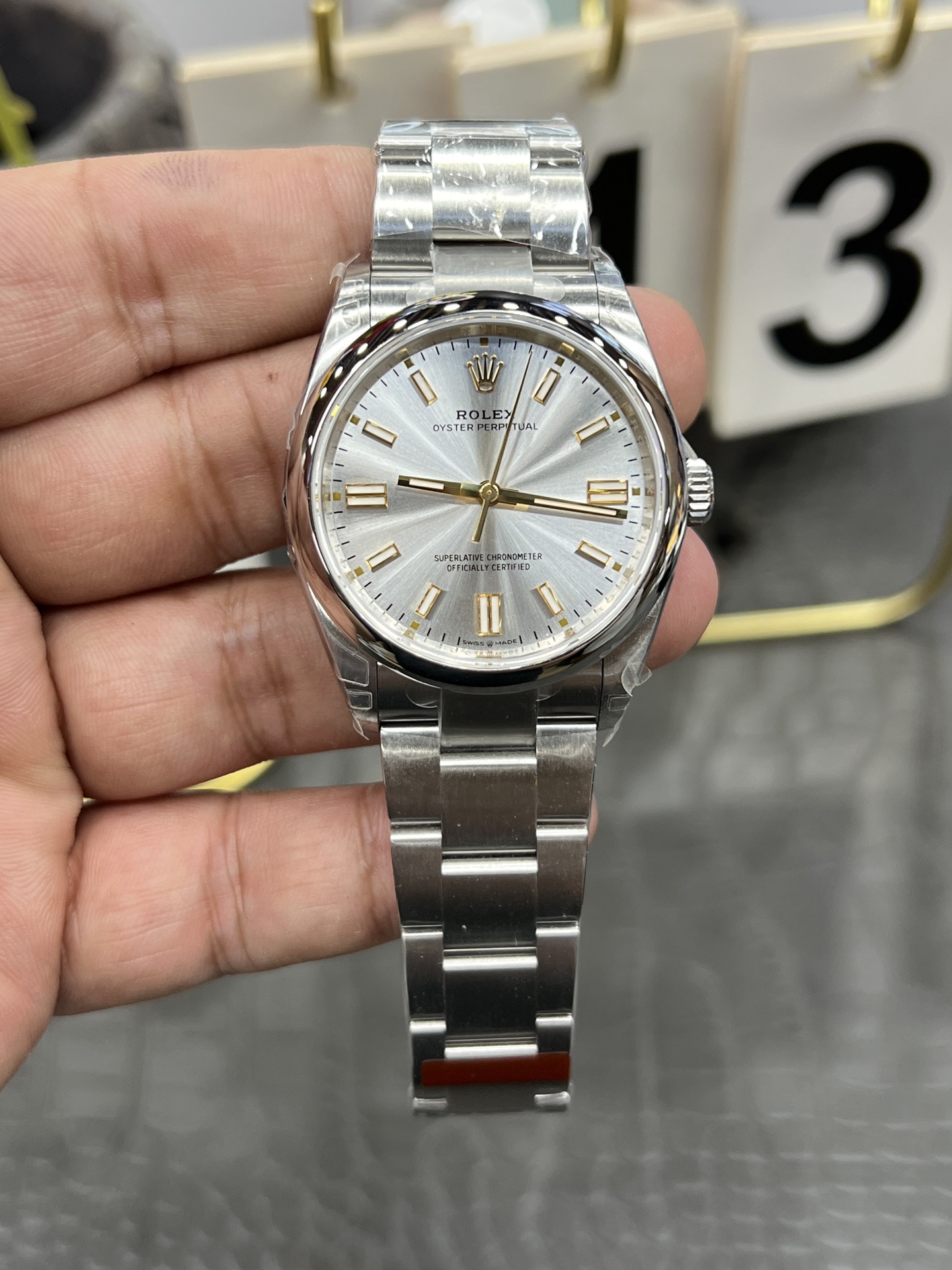 롤렉스 오이스터 퍼페츄얼 36mm VS공장 3235 무브먼트 레플리카 43071
