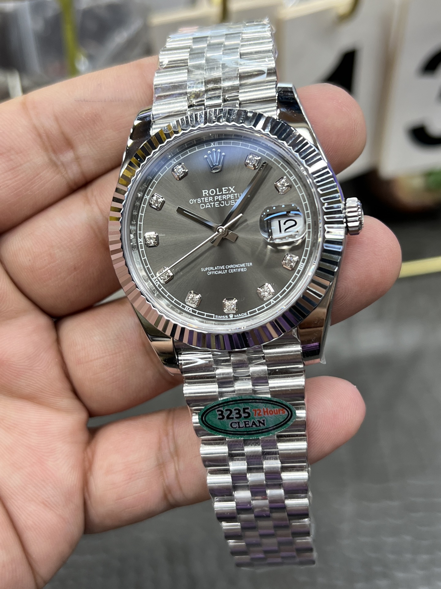 롤렉스 데이트저스트 41MM3235 무브먼트 레플리카 43080 Rolex 이미지 5