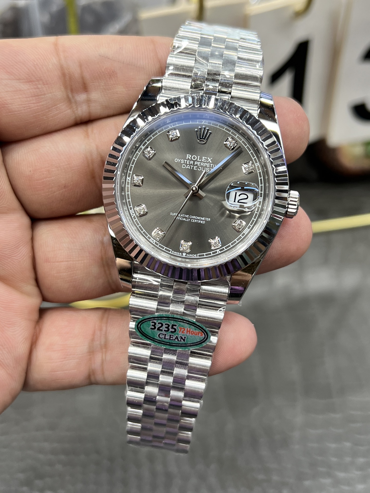 롤렉스 데이트저스트 41MM3235 무브먼트 레플리카 43080 Rolex 이미지 3