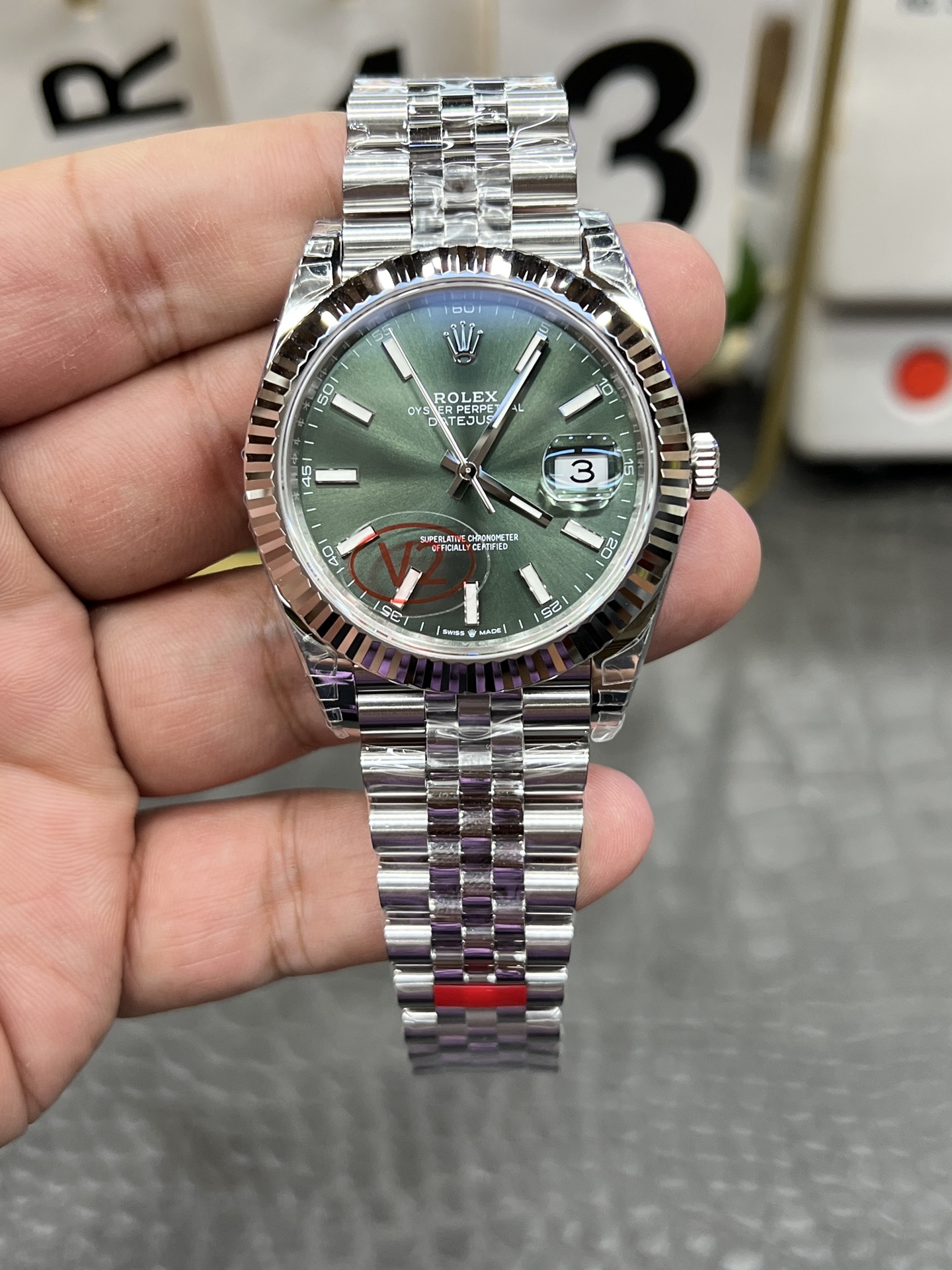 롤렉스 데이트저스트 41mm VS공장 3235 무브먼트 레플리카 43081
