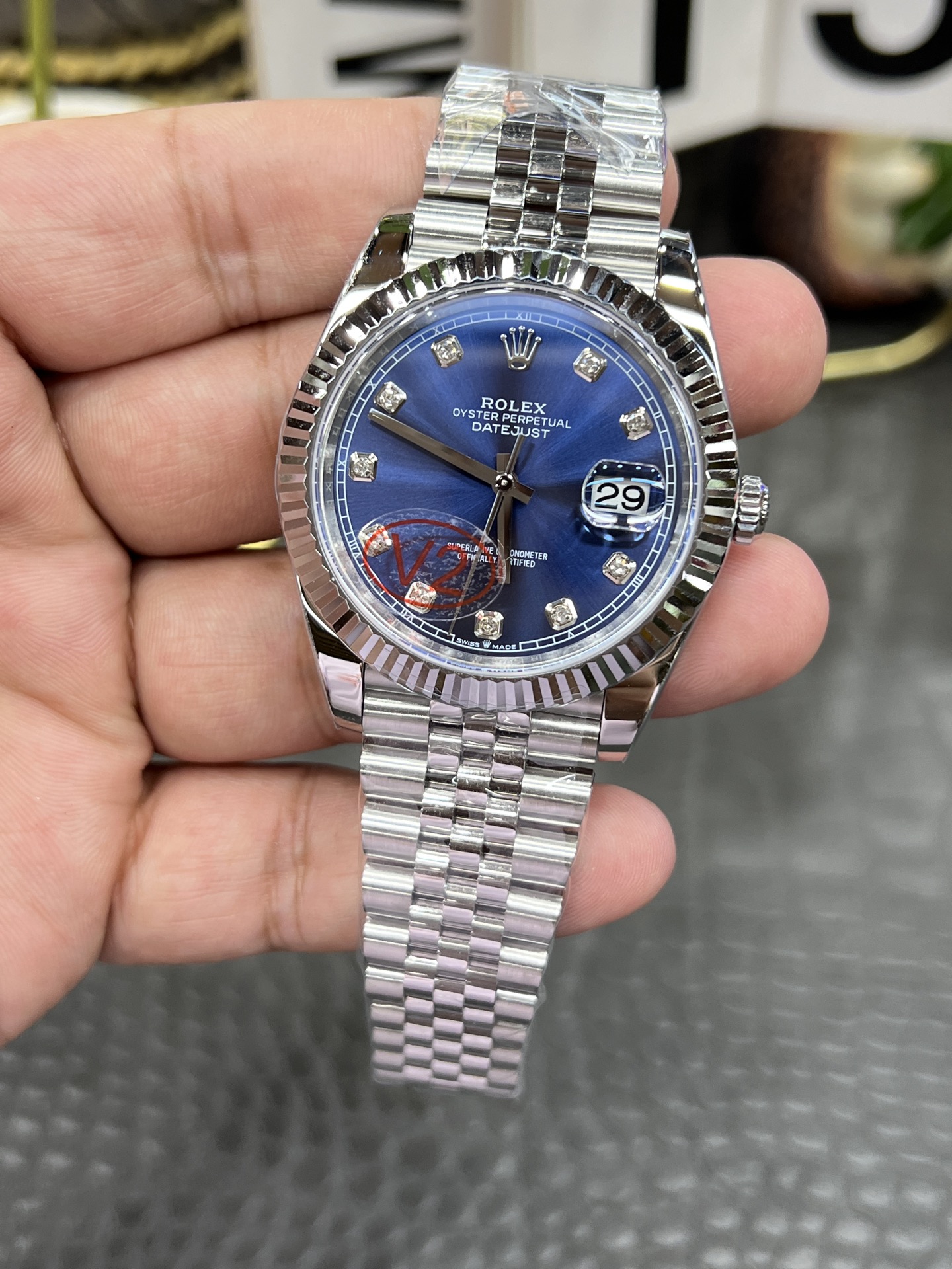 롤렉스 데이트저스트 41MM3235 무브먼트 레플리카 43083 Rolex 이미지 3