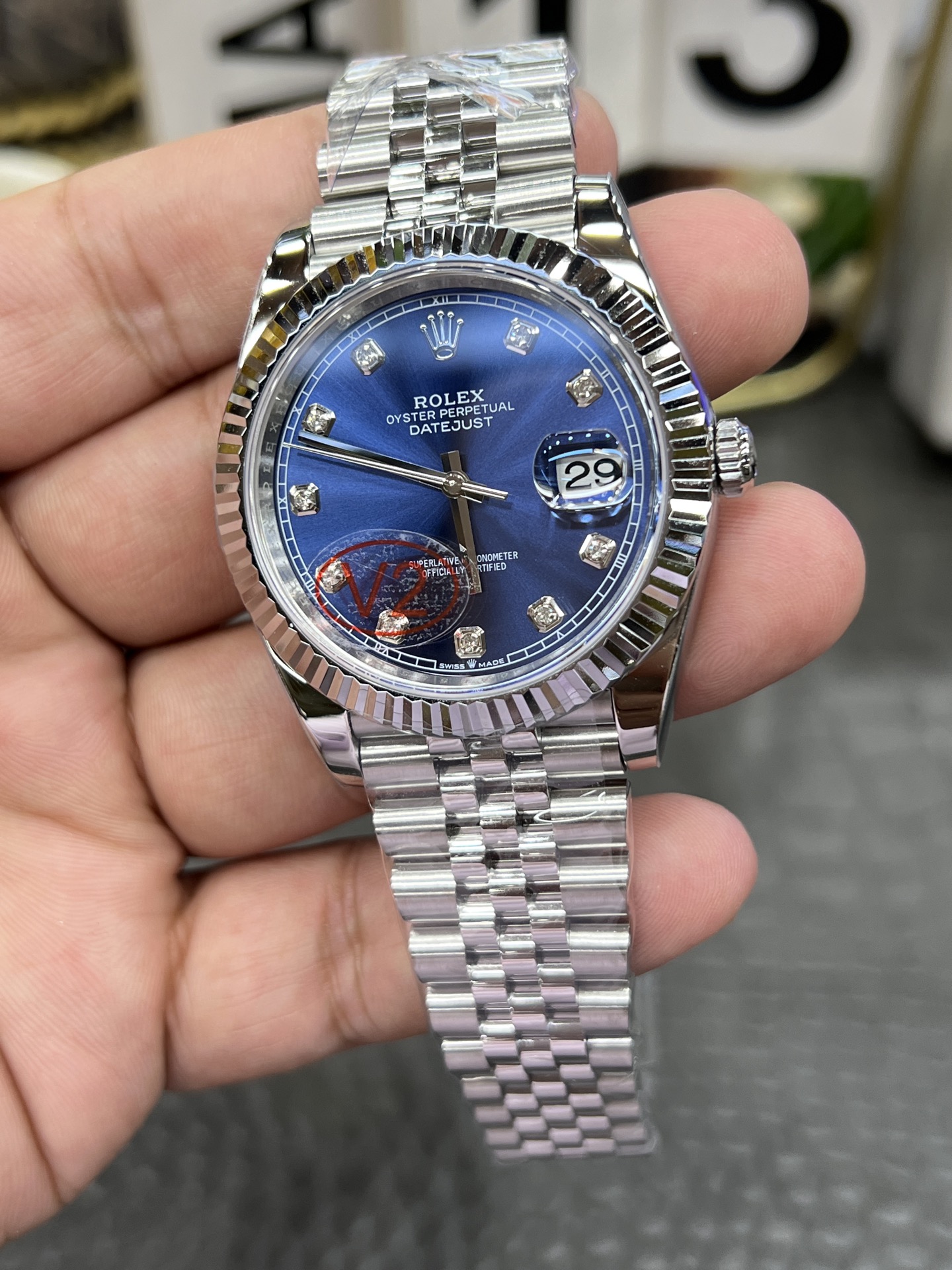 롤렉스 데이트저스트 41MM3235 무브먼트 레플리카 43083 Rolex 이미지 5