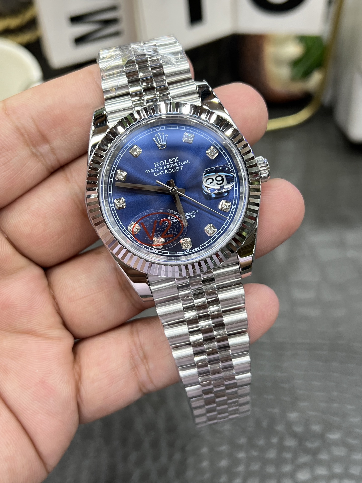 롤렉스 데이트저스트 41MM3235 무브먼트 레플리카 43083 Rolex 이미지 2