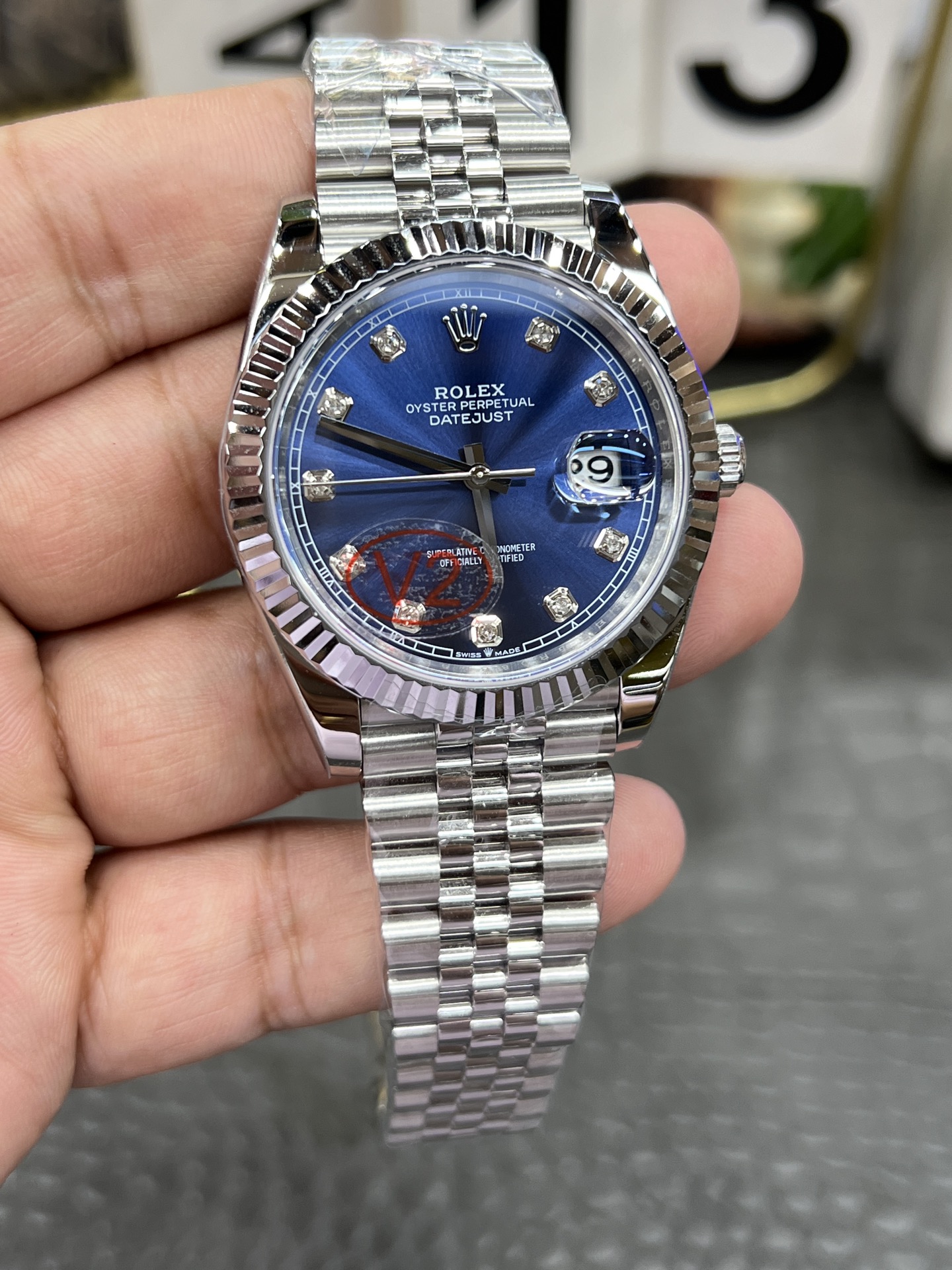 롤렉스 데이트저스트 41MM3235 무브먼트 레플리카 43083 Rolex 이미지 4