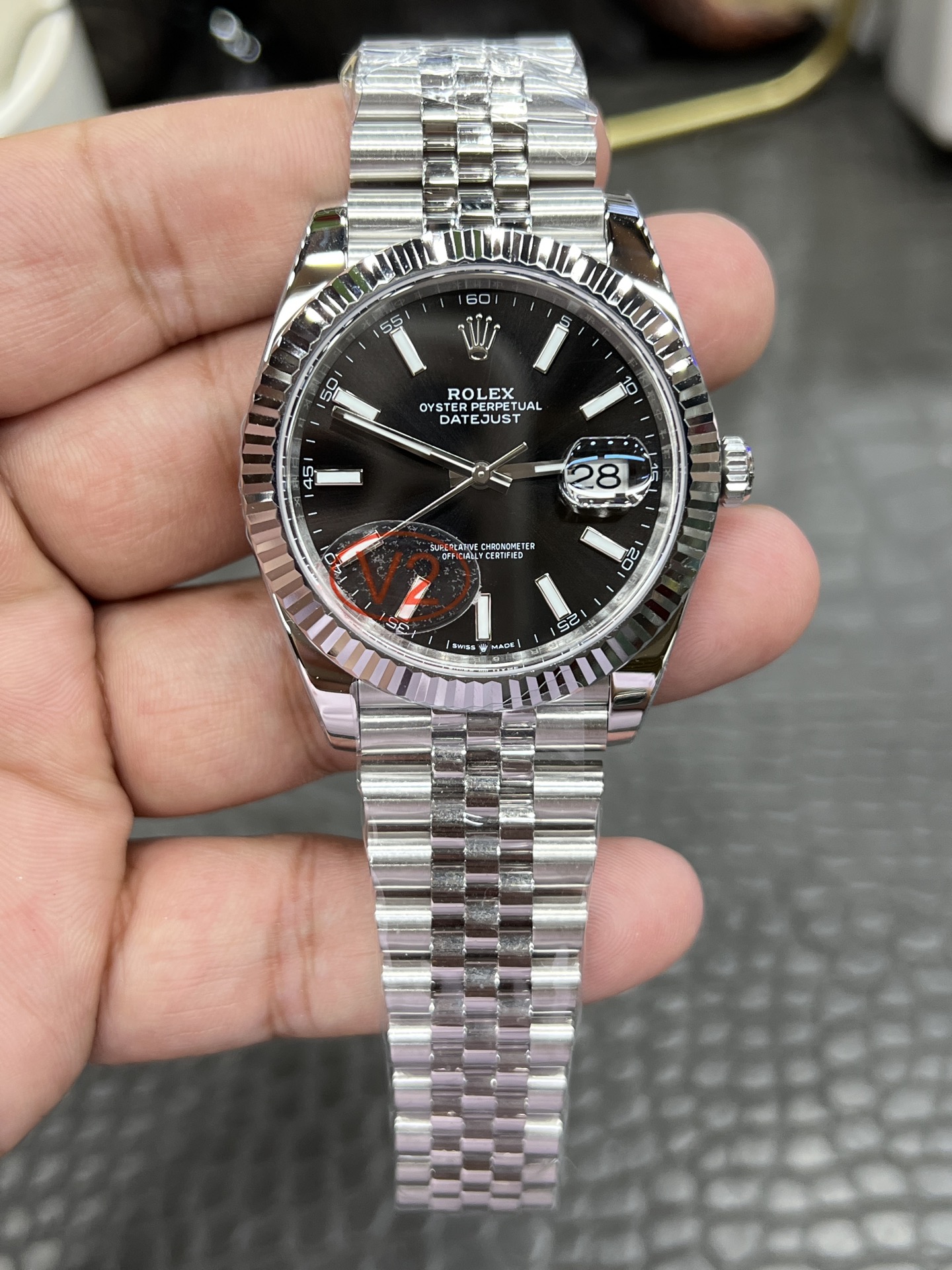 롤렉스 데이트저스트 41mm 3235 무브먼트 레플리카 43086
