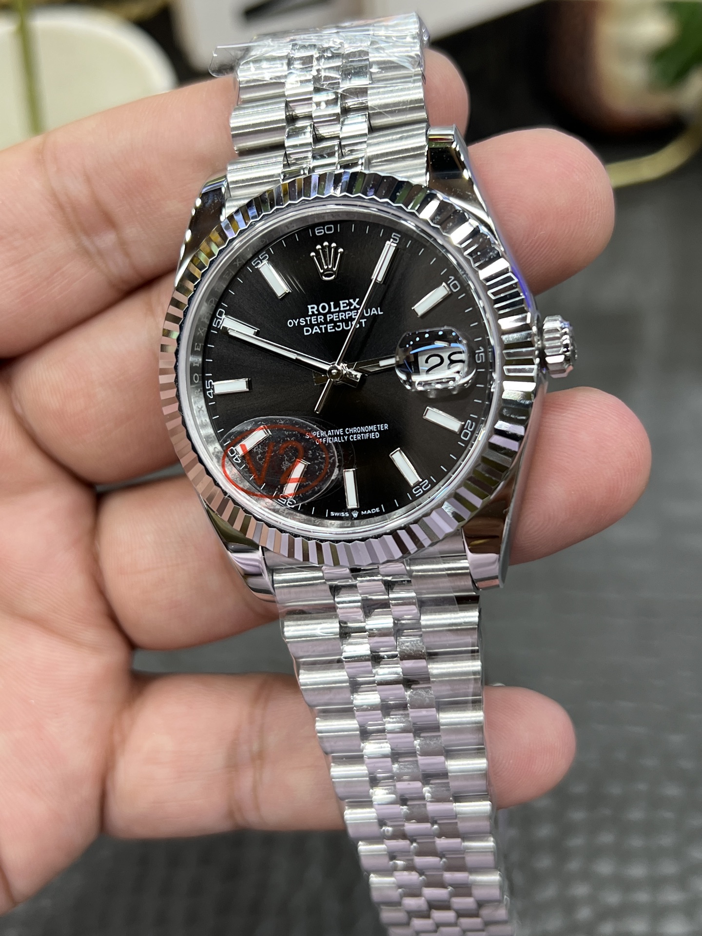 롤렉스 데이트저스트 41MM3235 무브먼트 레플리카 43086 Rolex 이미지 5