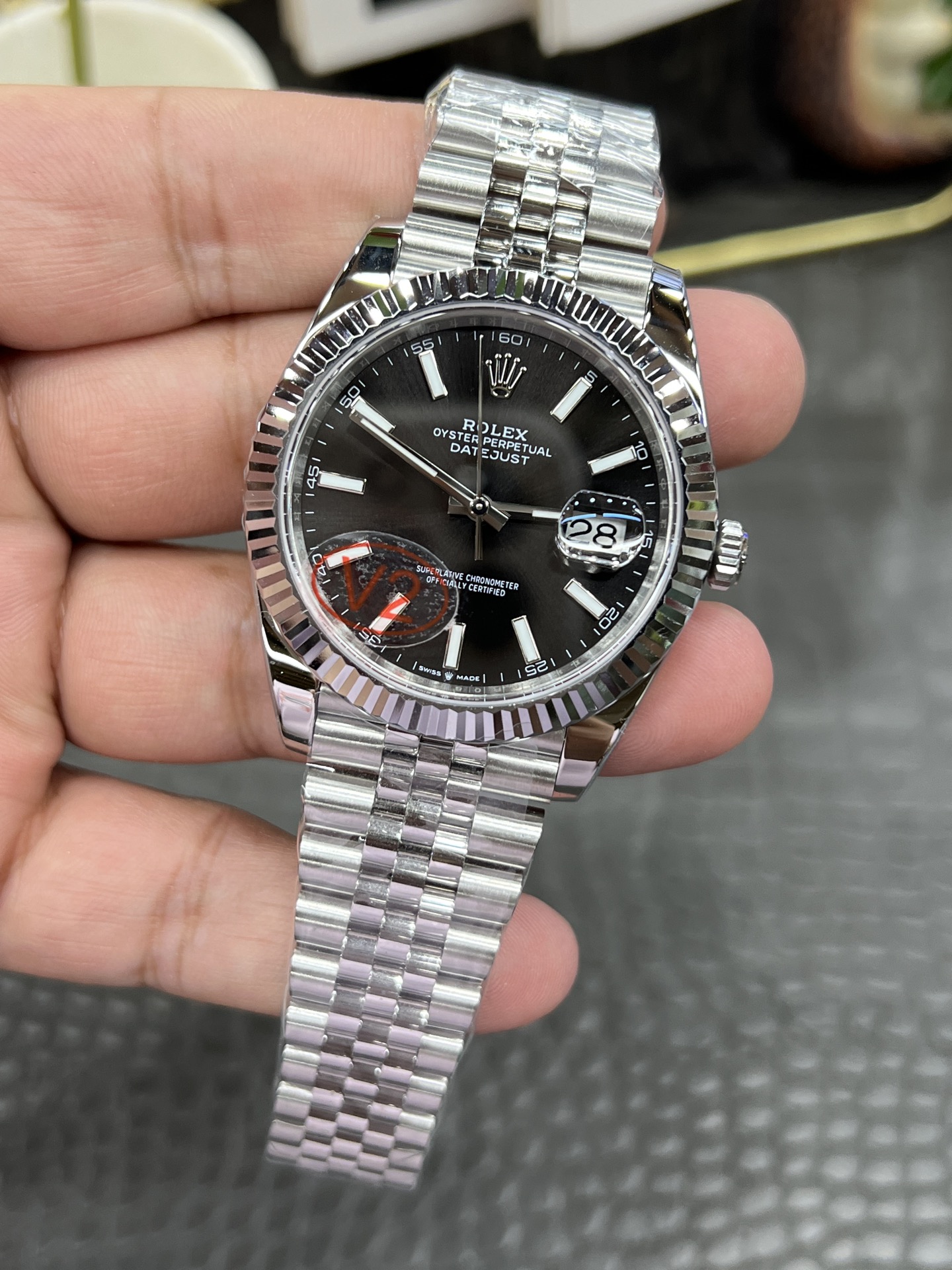 롤렉스 데이트저스트 41MM3235 무브먼트 레플리카 43086 Rolex 이미지 3