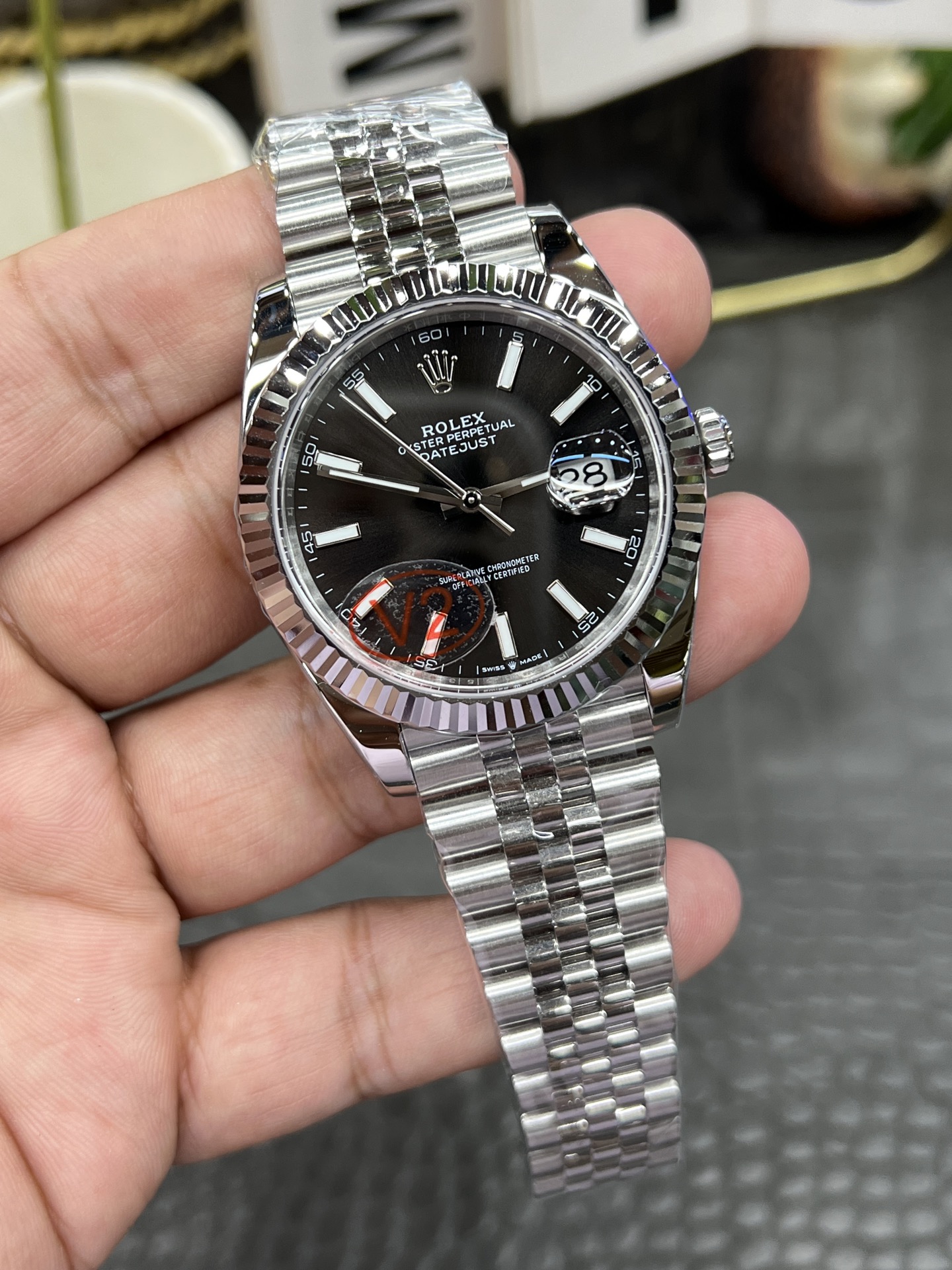 롤렉스 데이트저스트 41MM3235 무브먼트 레플리카 43086 Rolex 이미지 2