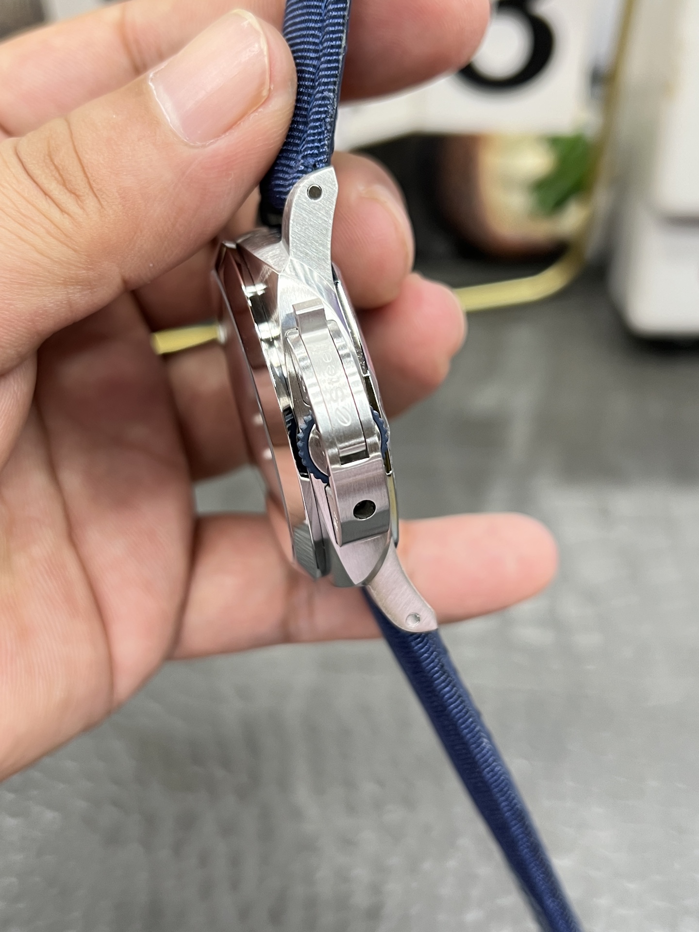 파네라이 PAM1157 블루 다이얼 자동 VS 공장 레플리카 43762 Panerai 이미지 6