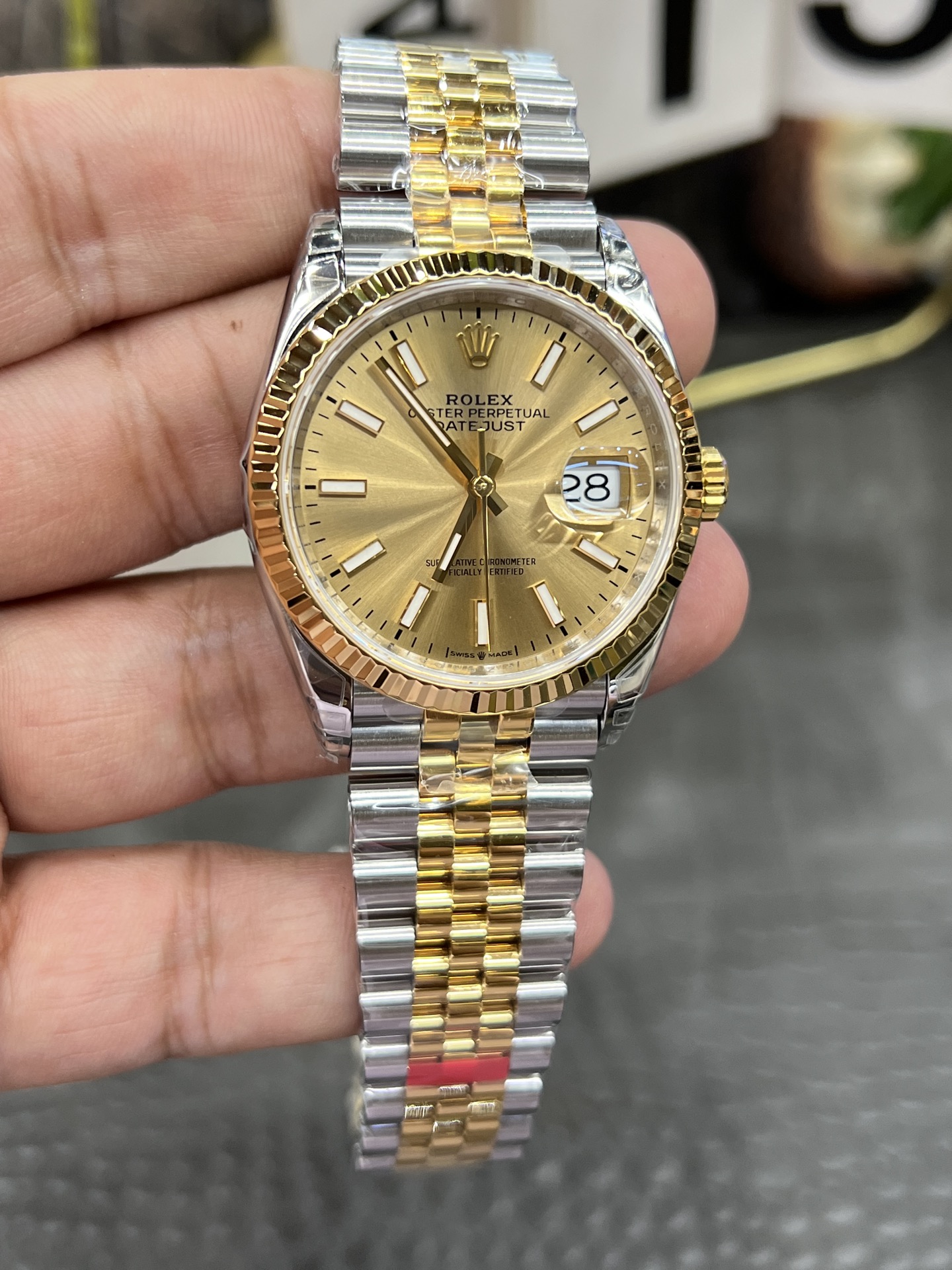 롤렉스 데이트저스트 VS공장 3235 무브먼트 레플리카 43087 Rolex 이미지 4