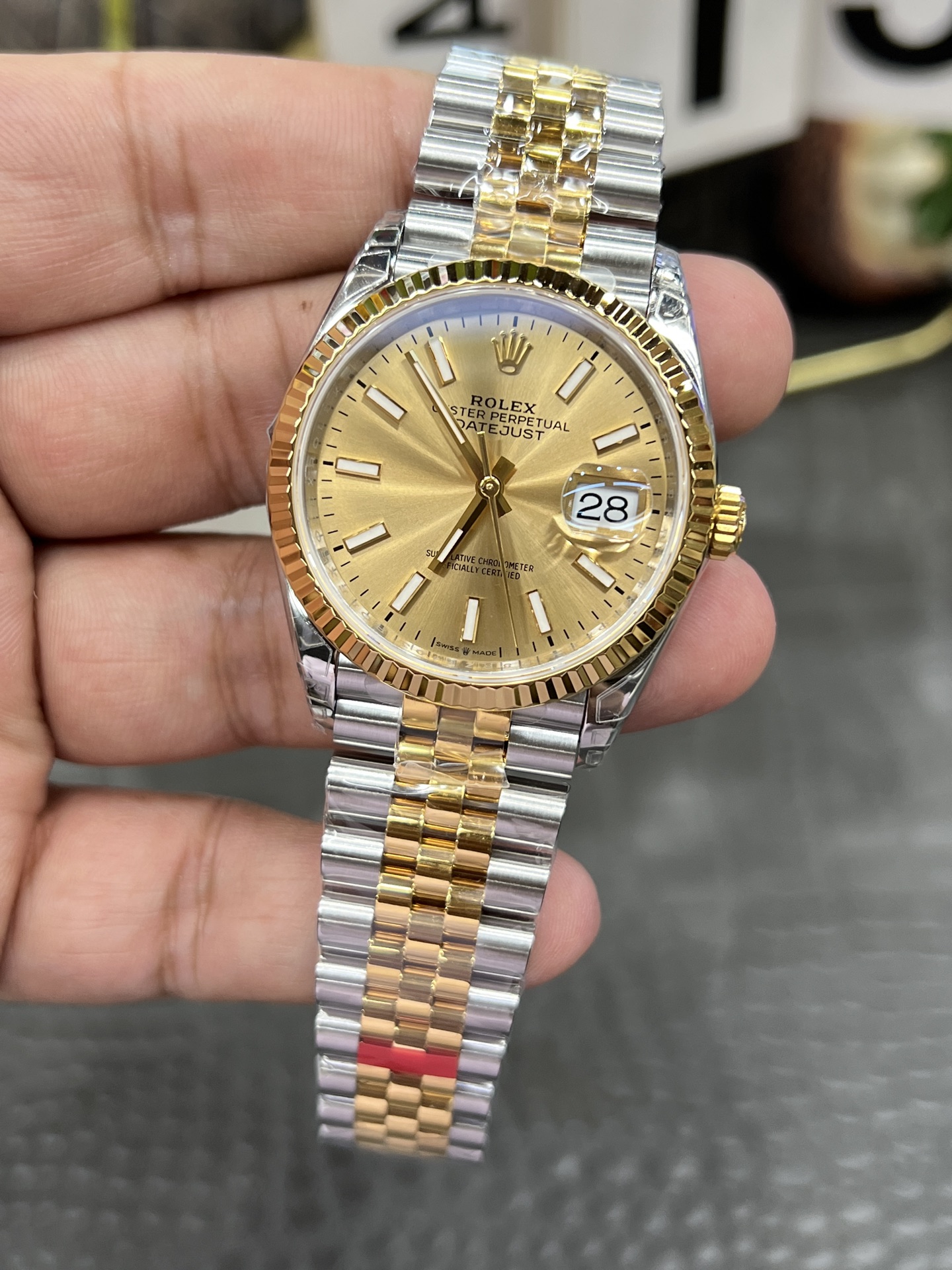 롤렉스 데이트저스트 VS공장 3235 무브먼트 레플리카 43087 Rolex 이미지 3