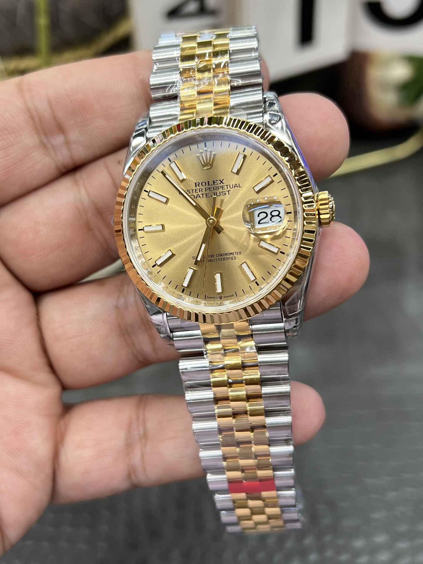 롤렉스 데이트저스트 VS공장 3235 무브먼트 레플리카 43087 Rolex 이미지 5