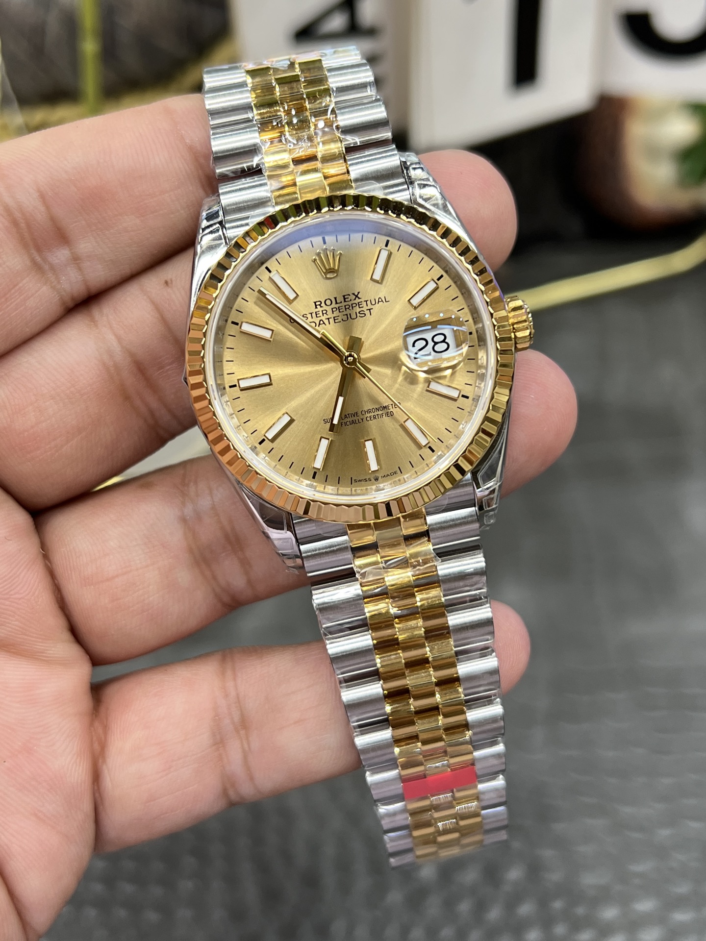 롤렉스 데이트저스트 VS공장 3235 무브먼트 레플리카 43087 Rolex 이미지 2