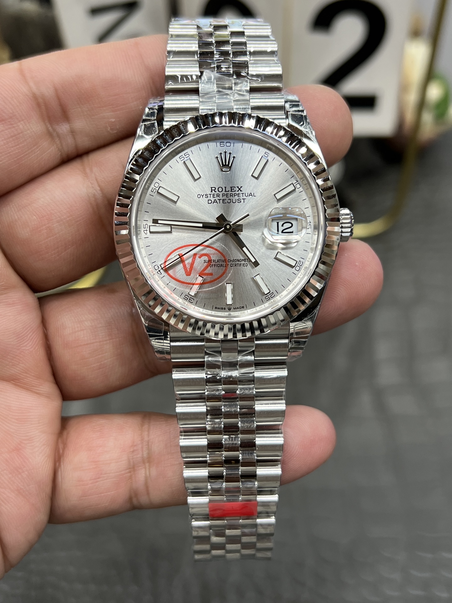롤렉스 데이트저스트 41mm VS공장 3235 무브먼트 레플리카 43290