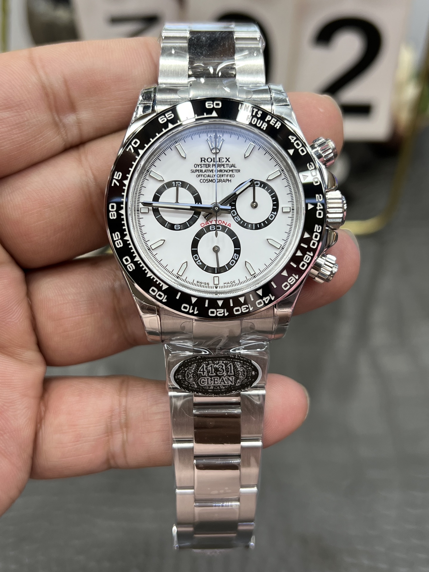 롤렉스 데이토나 40mm CVS공장 VS공장 4131 무브먼트 레플리카 43307