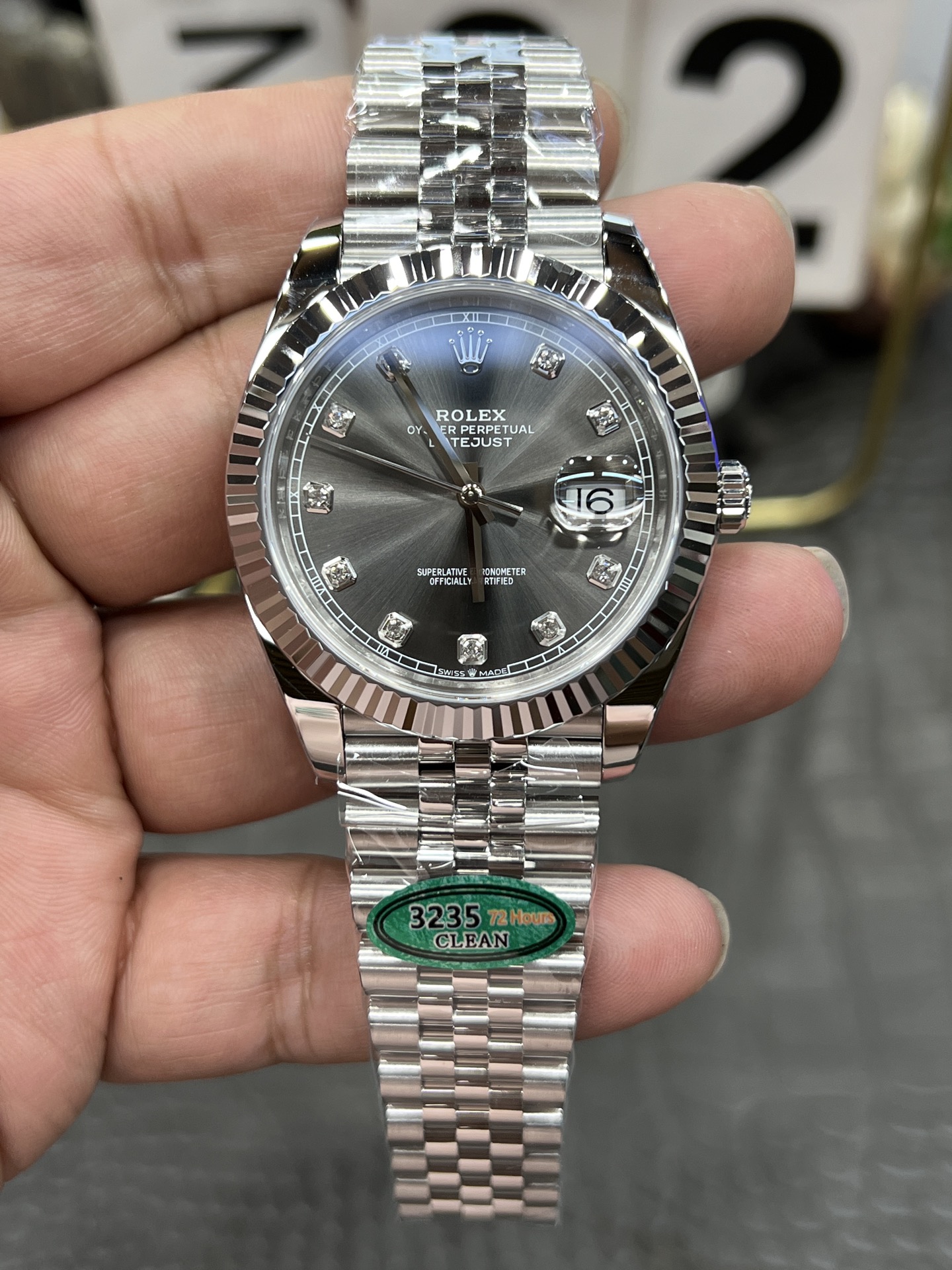 롤렉스 데이트저스트 41mm CVS공장 VS공장 3235 무브먼트 레플리카 43313