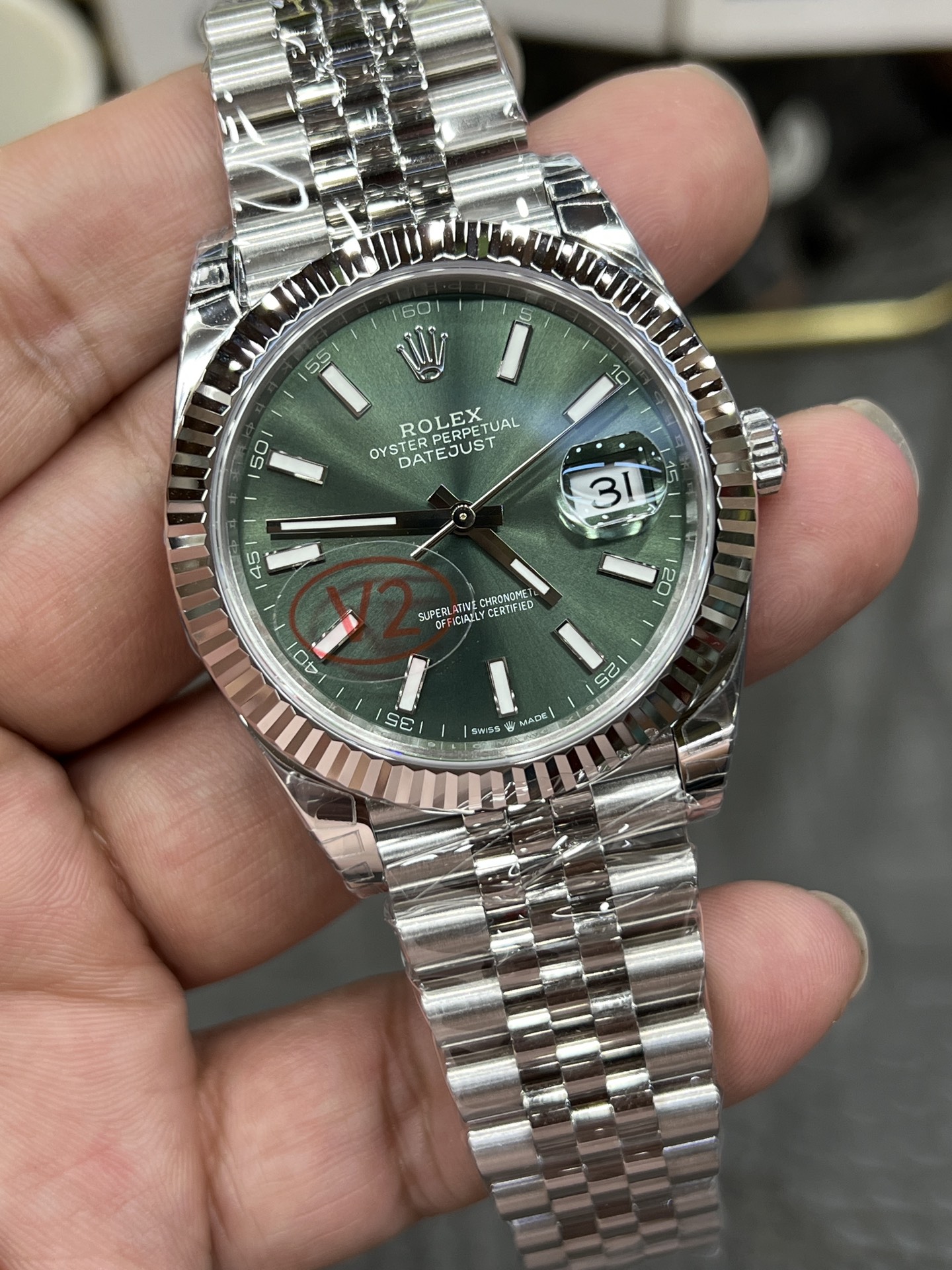 롤렉스 데이트저스트 VS공장 3235 무브먼트 레플리카 43315 Rolex 이미지 5
