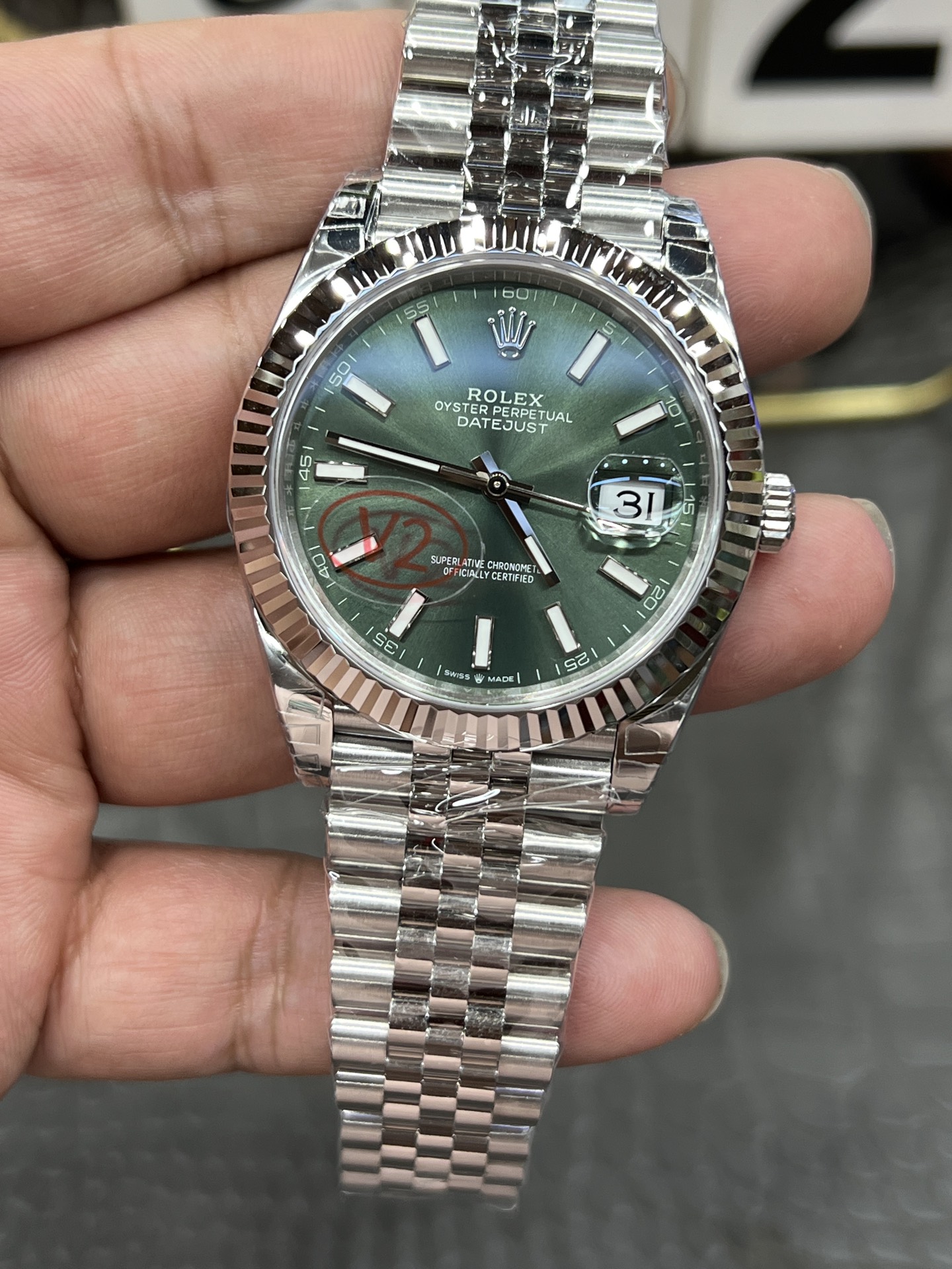 롤렉스 데이트저스트 VS공장 3235 무브먼트 레플리카 43315 Rolex 이미지 4