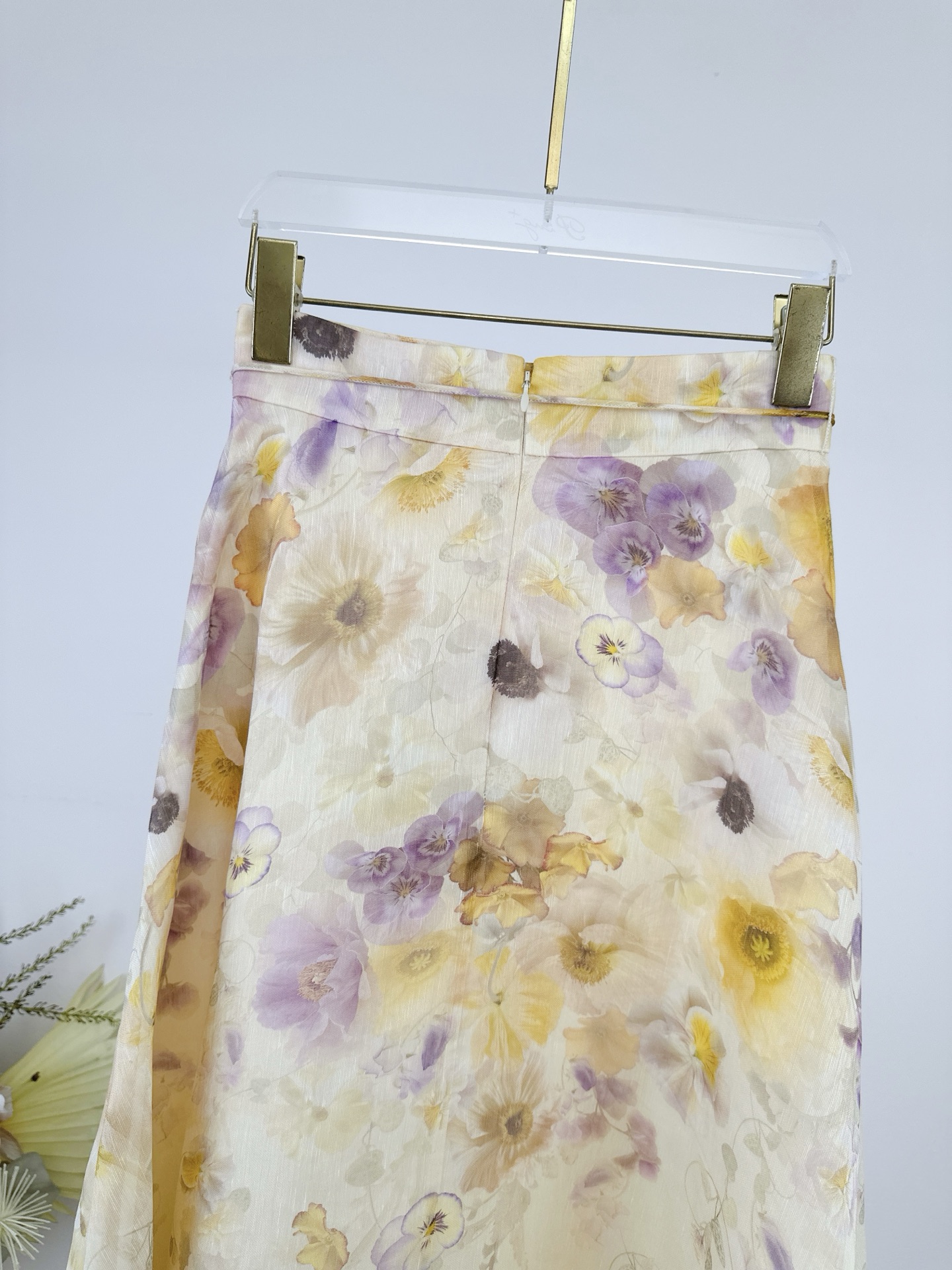 Zimmermann Memento Embroidered Floral Midi Skirt - Silk Linen Blend 10 a1760518264462 1254