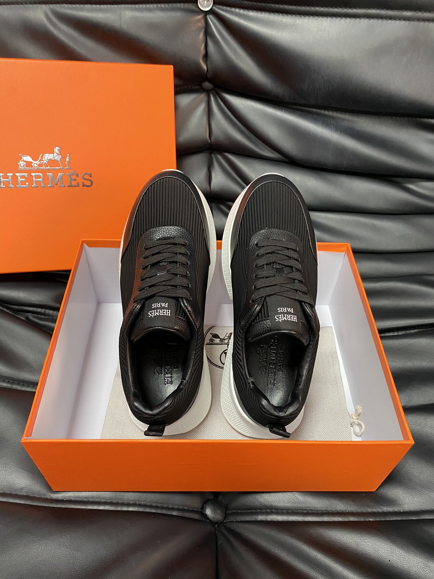 Hermès Classic Luxury Leather Shoe Loafer Shoes Ref.09EDEB78 4