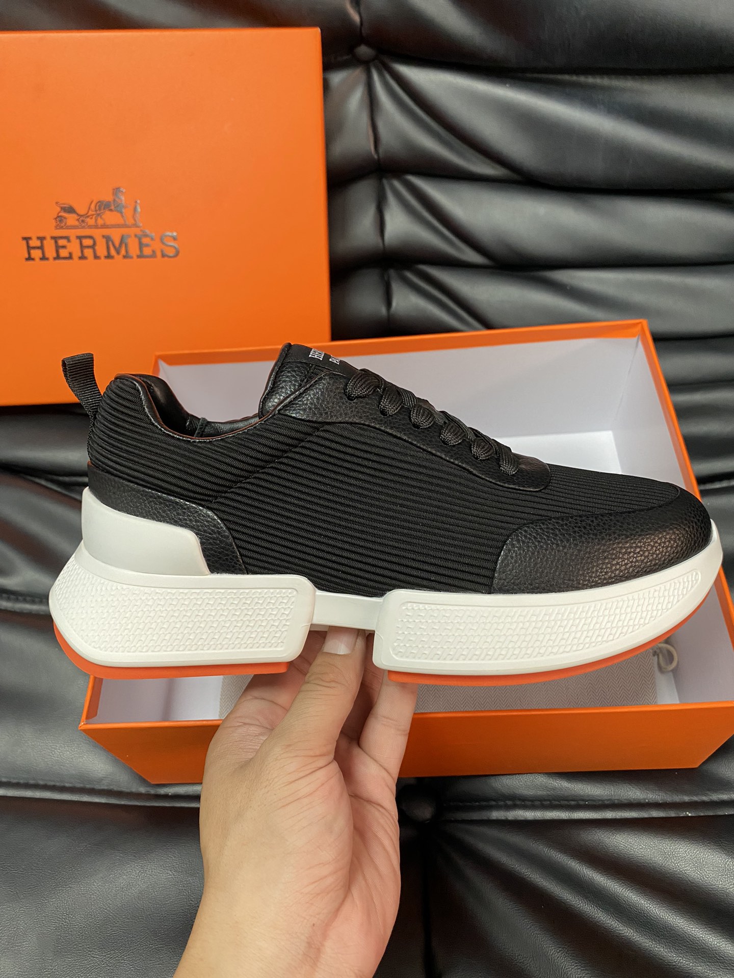 Hermès Classic Luxury Leather Shoe Loafer Shoes Ref.09EDEB78 5